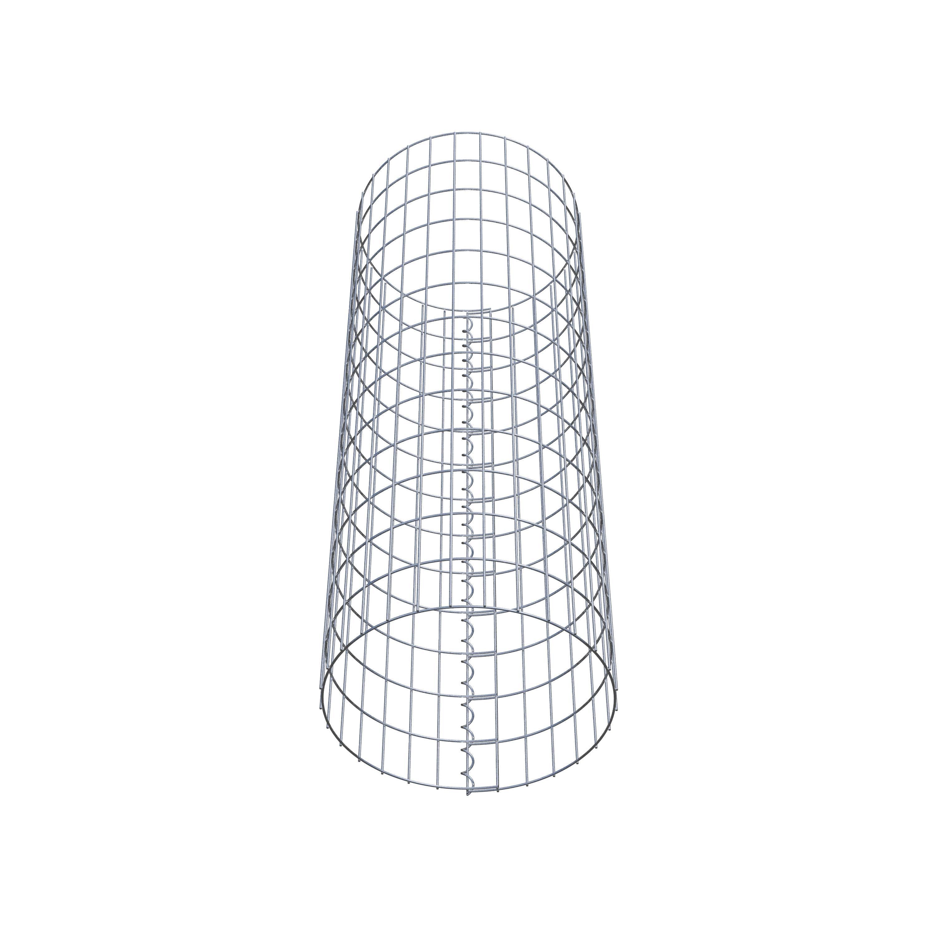 Colonna di gabbioni diametro 47 cm, MW 5 x 10 cm rotonda