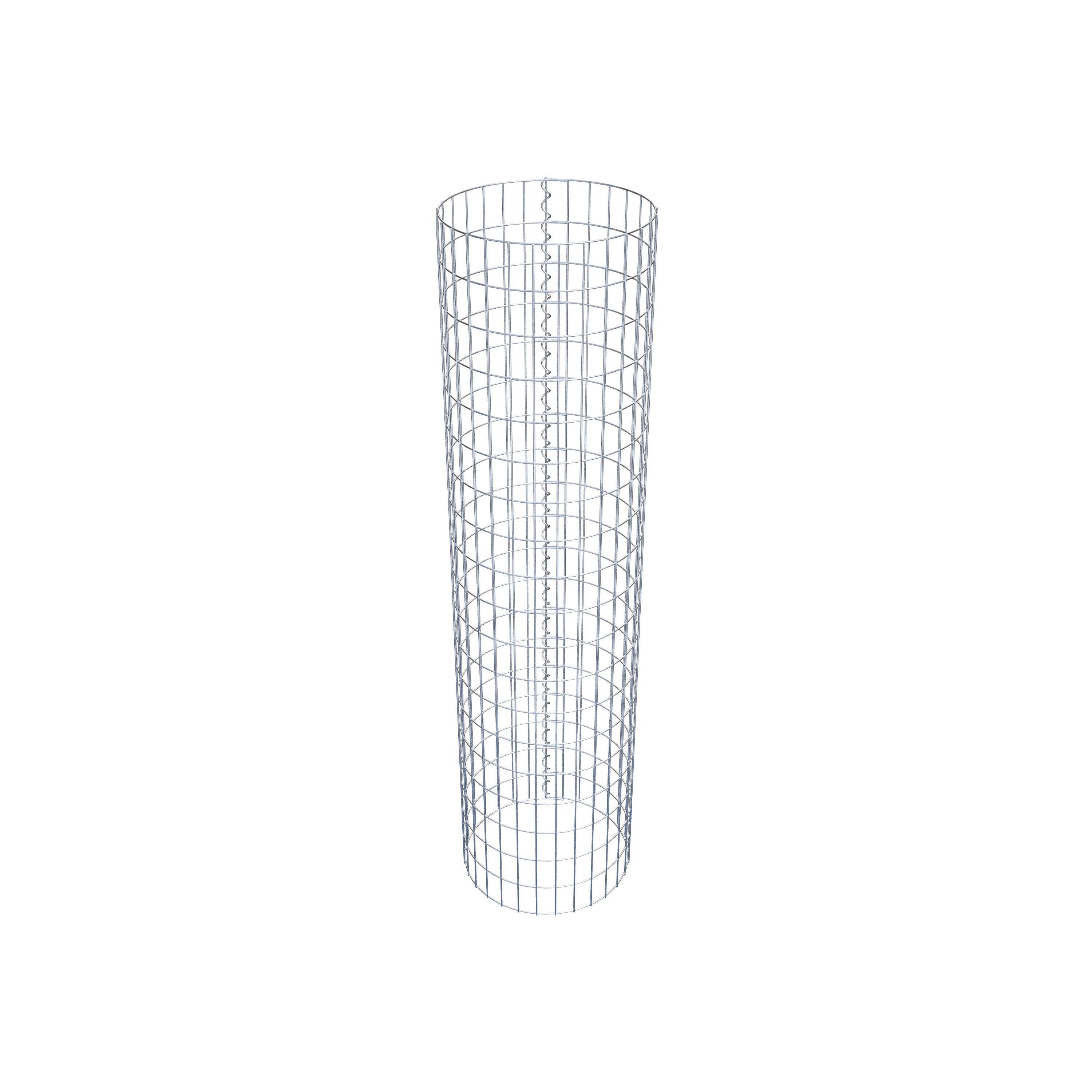 Colonna di gabbioni diametro 47 cm, MW 5 x 10 cm rotonda