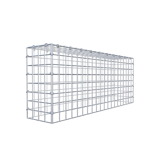 Monteret gabion type 3 100 cm x 40 cm x 20 cm (L x H x D), maskestørrelse 5 cm x 5 cm, C-ring