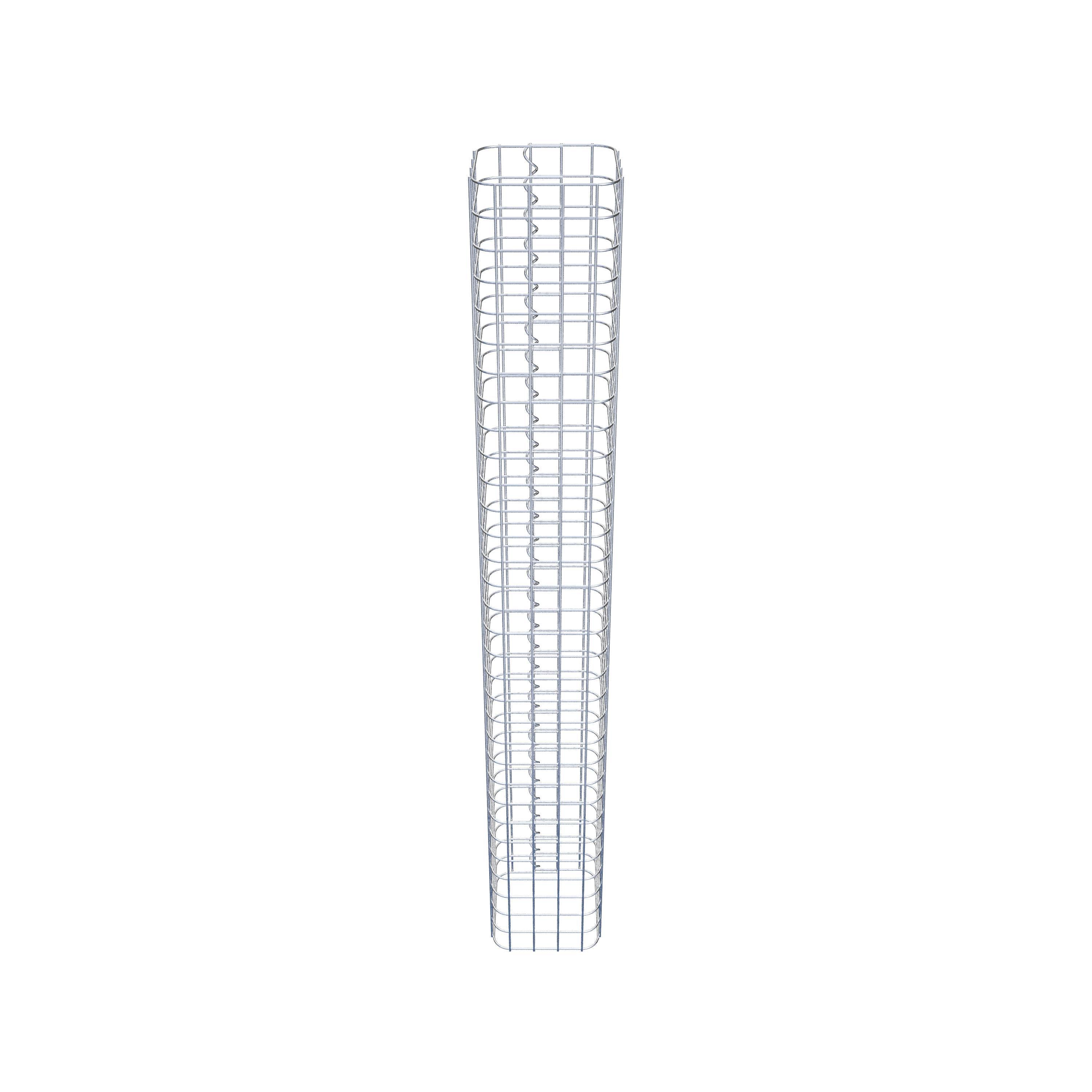 Colonne de gabion 22 x 22 cm MW 5 x 5 cm carré