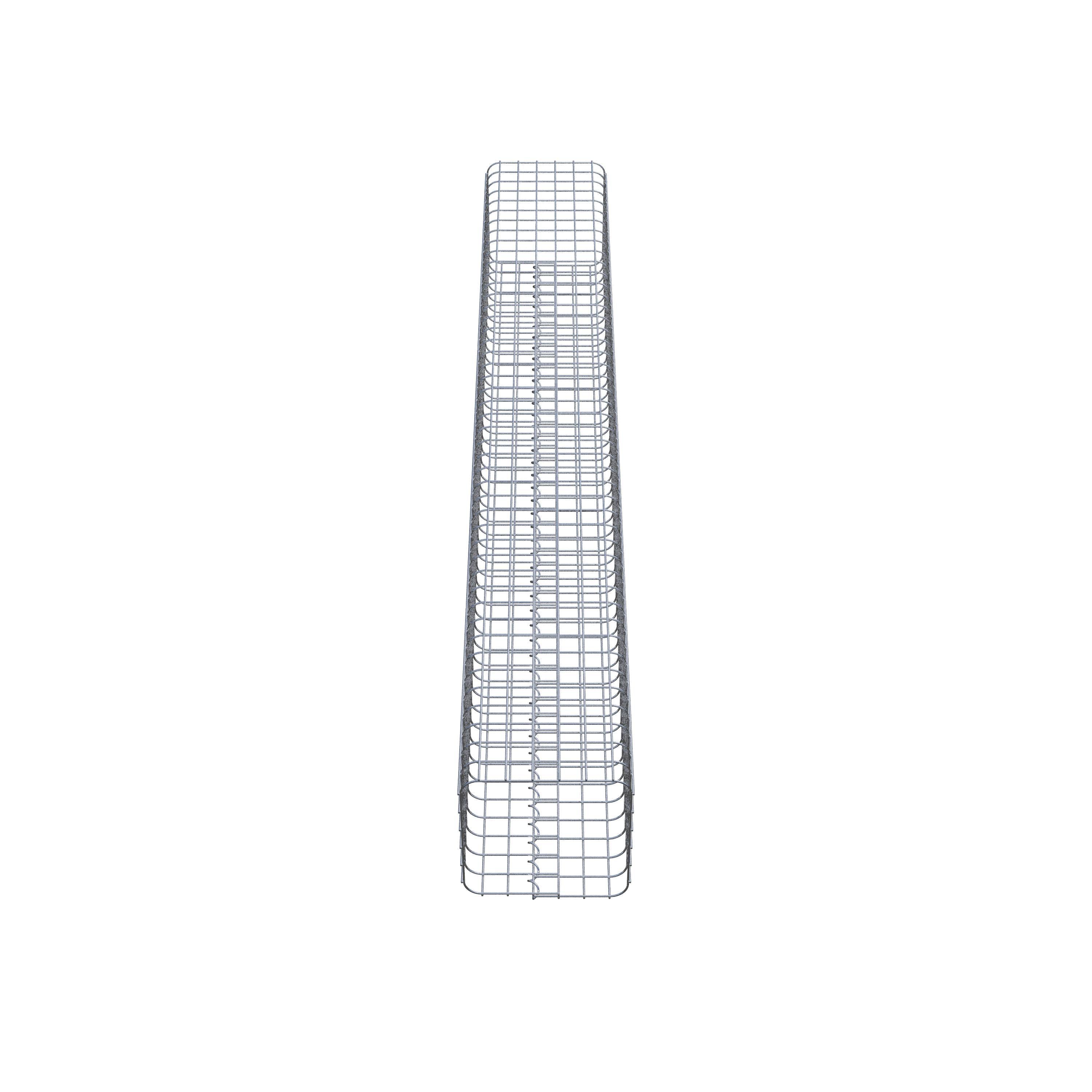 Colonna di gabbioni 32 x 32 cm MW 5 x 5 cm quadrato