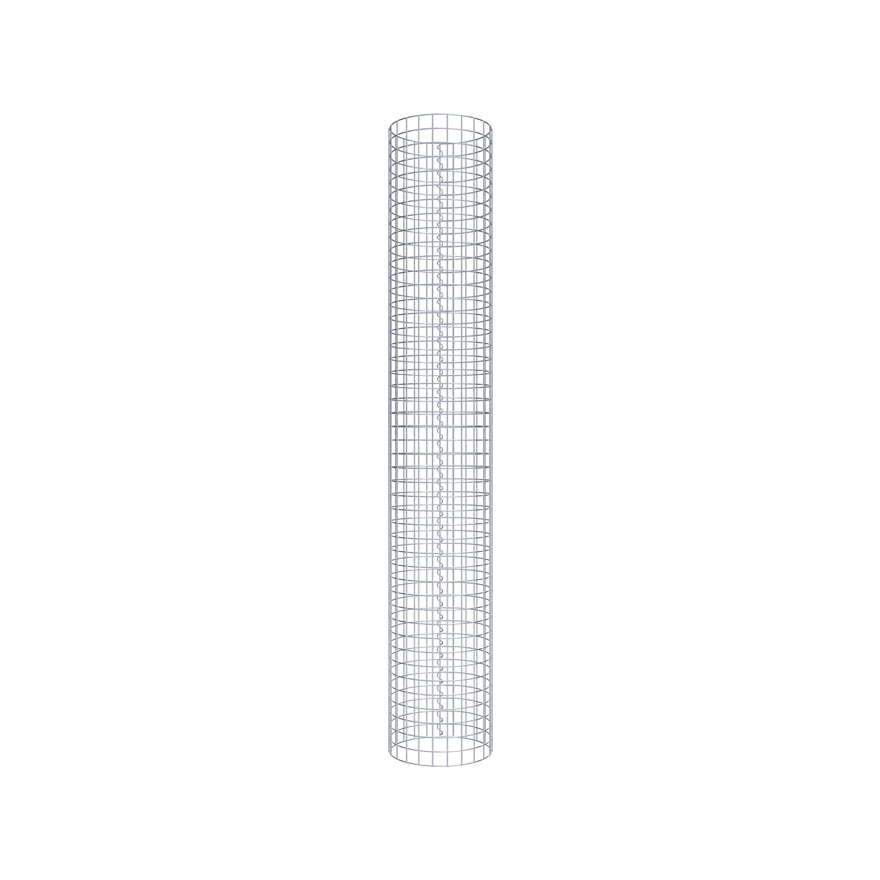 Gabionensäule Durchmesser 37 cm MW 5 x 5 cm rund