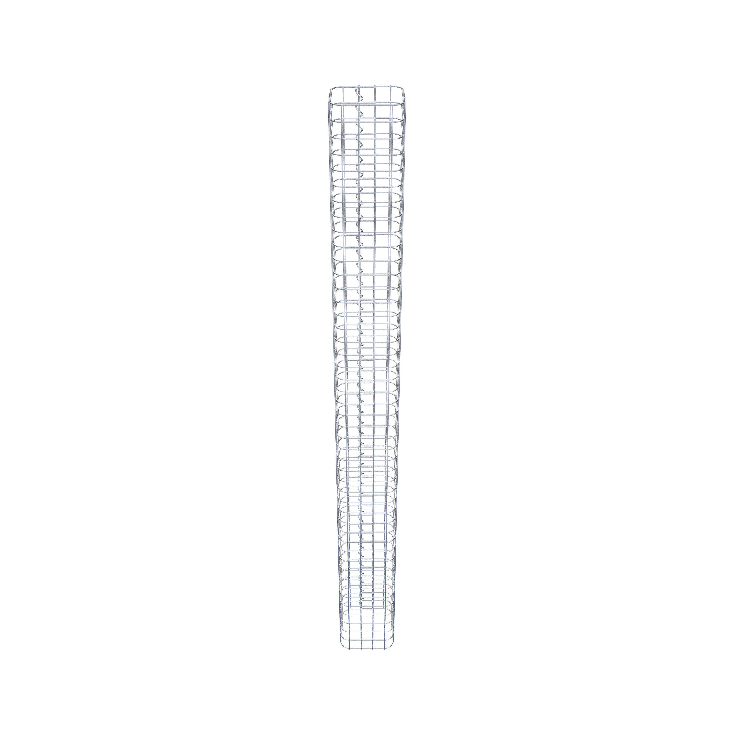 Colonne de gabion 22 x 22 cm MW 5 x 5 cm carré