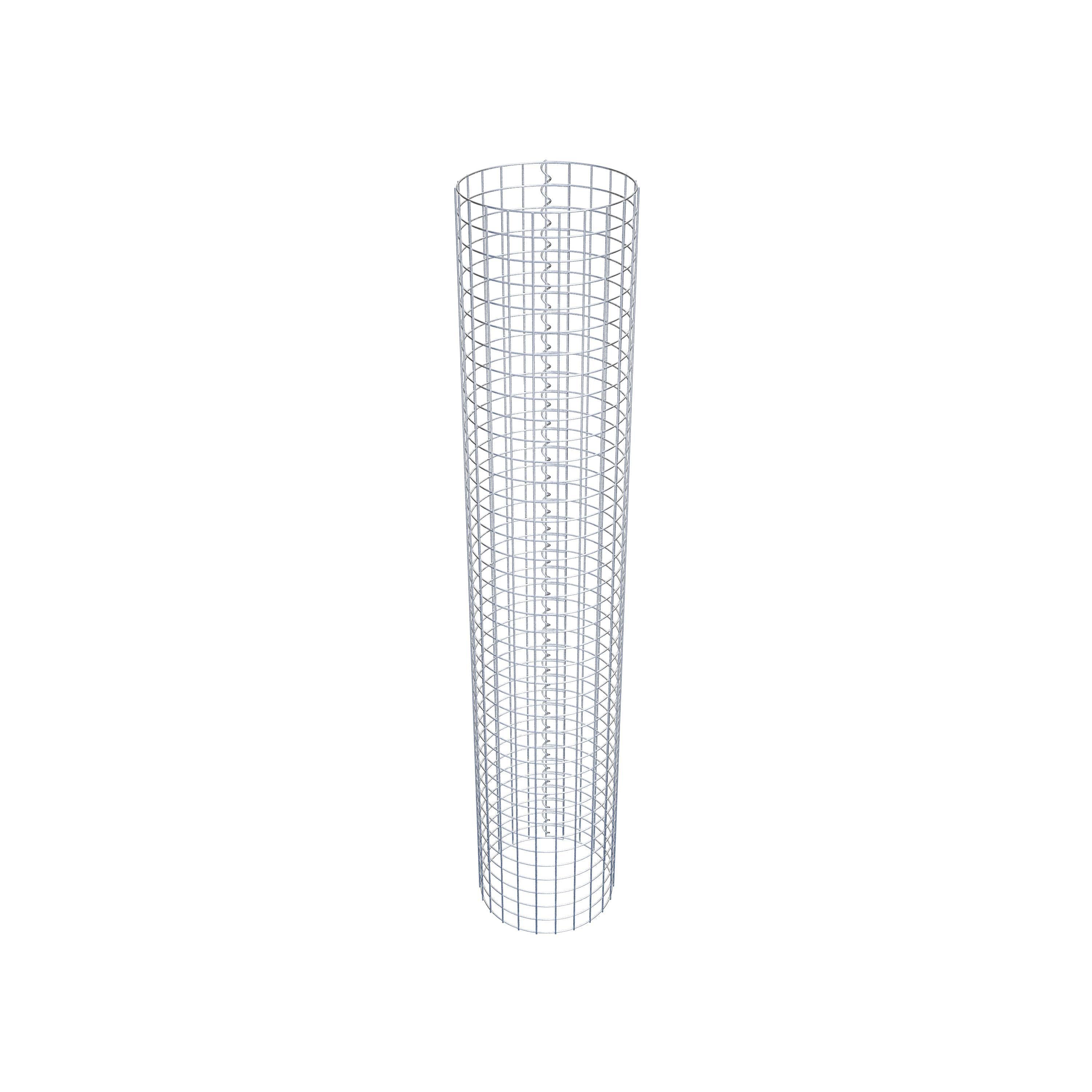 Gabionensäule Durchmesser 37 cm MW 5 x 5 cm rund