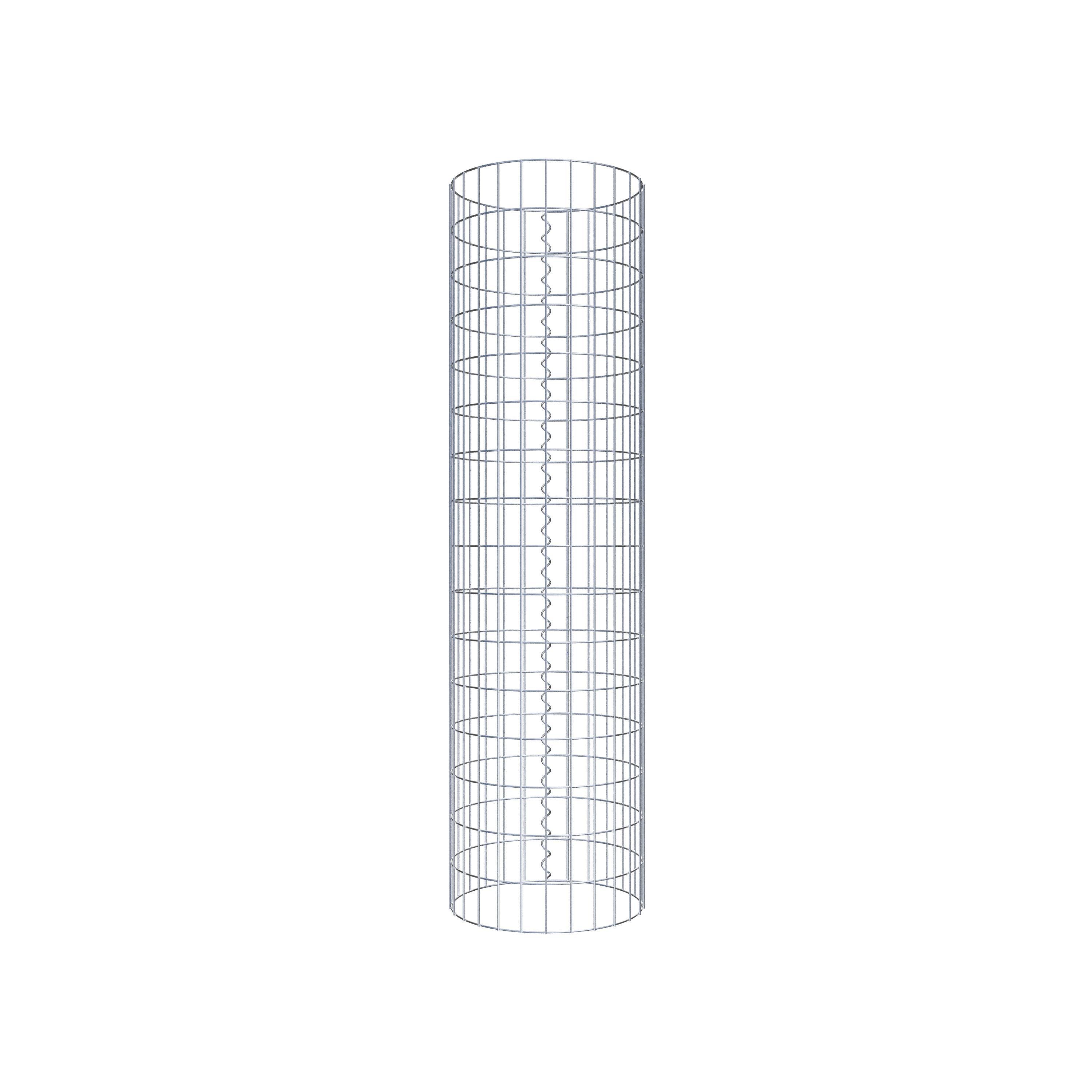 Gabion column diameter 42 cm, MW 5 x 10 cm round