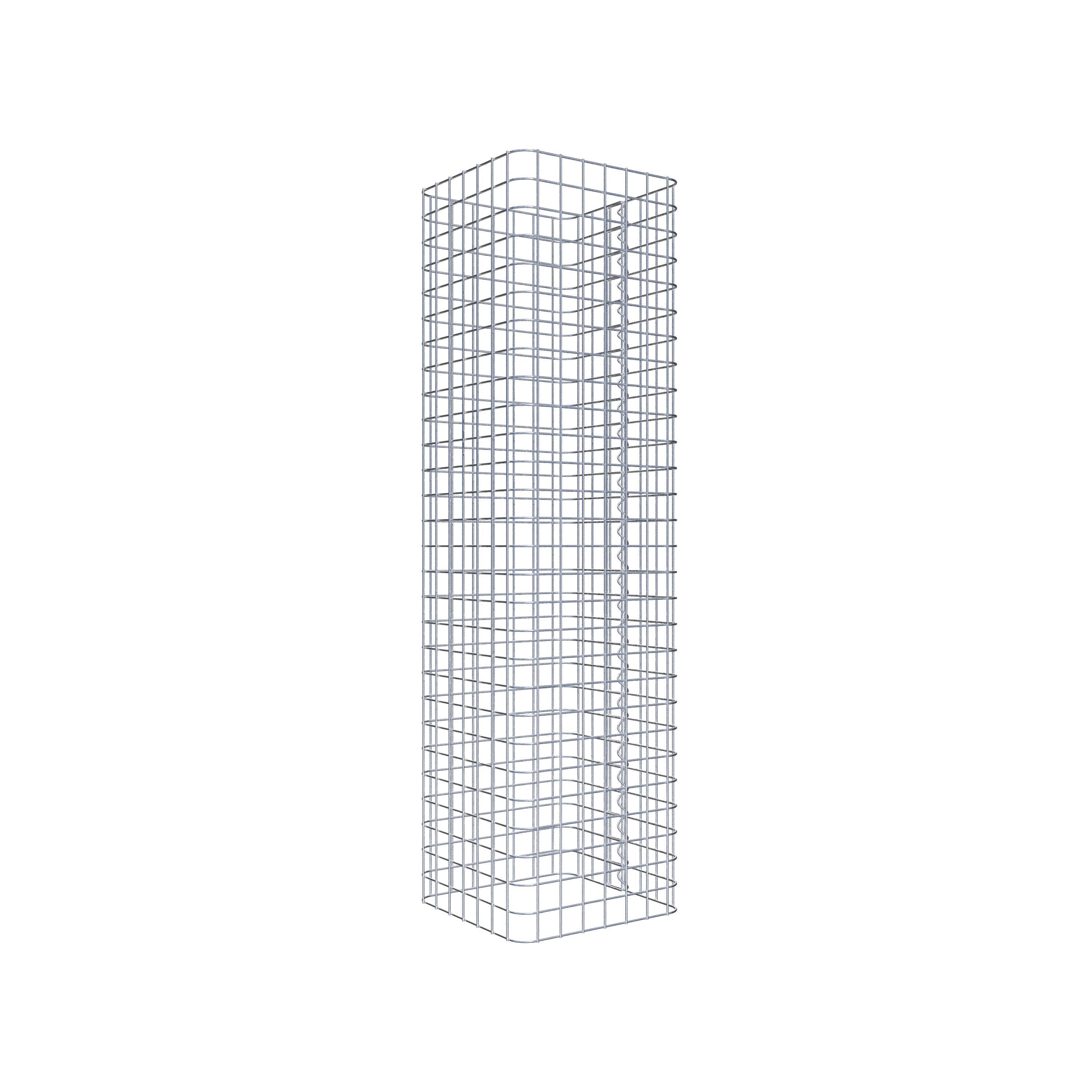 Colonna di gabbioni 42 x 42 cm MW 5 x 5 cm quadrato
