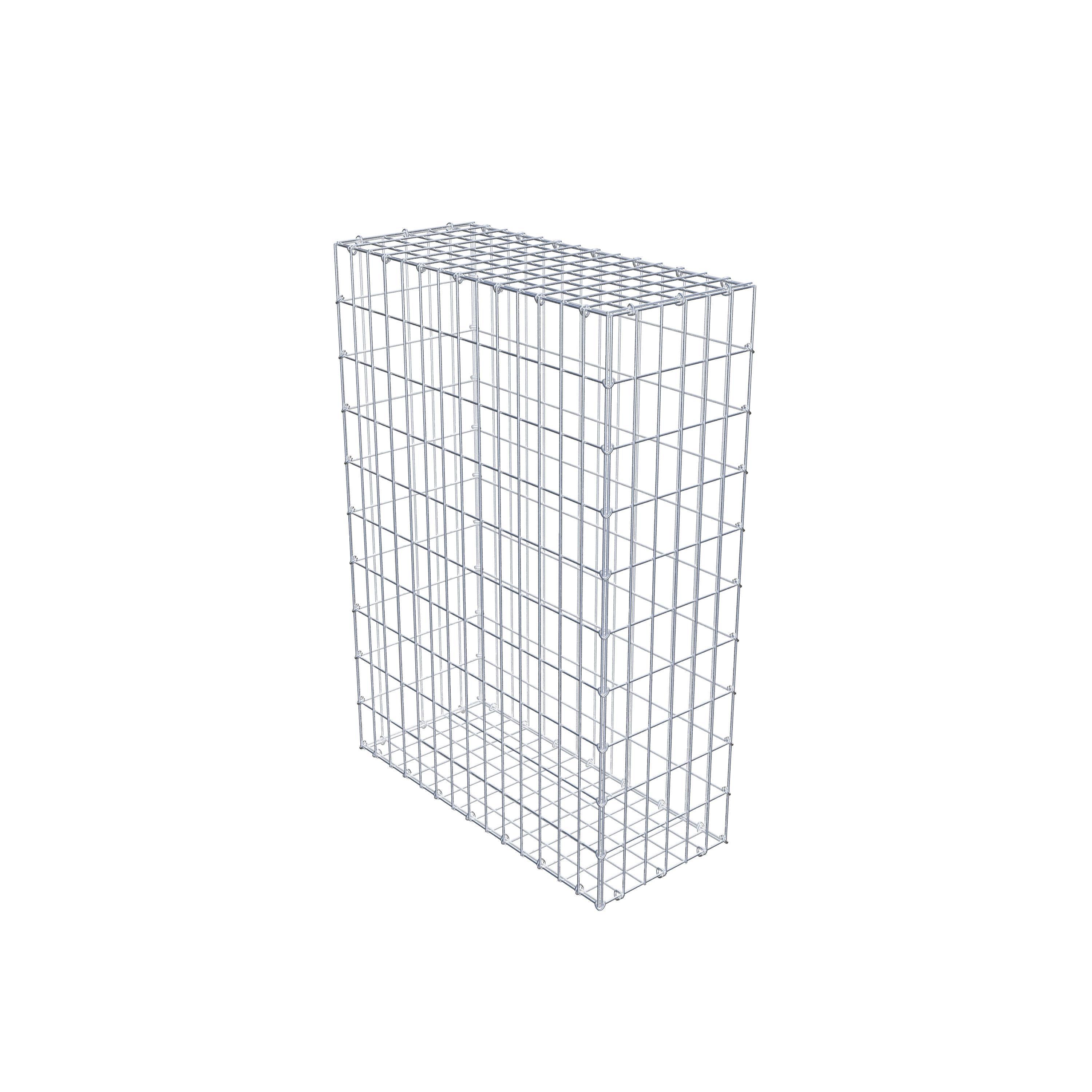 Schanskorf 100 cm x 70 cm x 30 cm (L x H x D), maaswijdte 5 cm x 10 cm, C-ring
