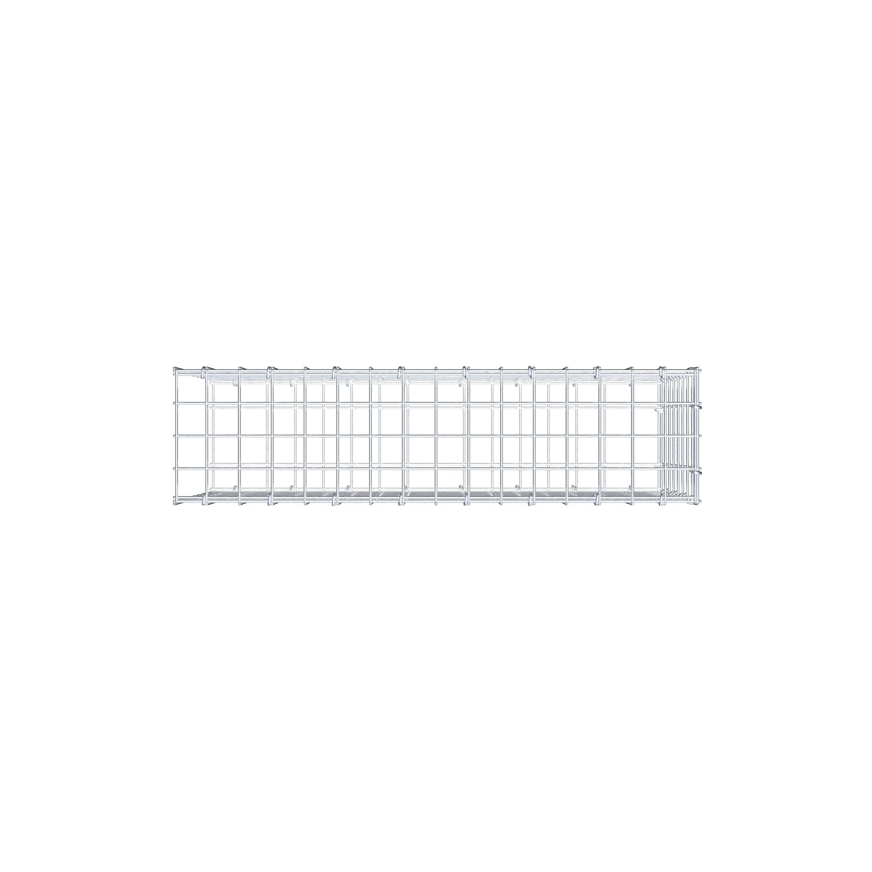 Pile aggiuntivo tipo 2 80 cm x 40 cm x 20 cm (L x H x P), maglia 5 cm x 5 cm, anello a C