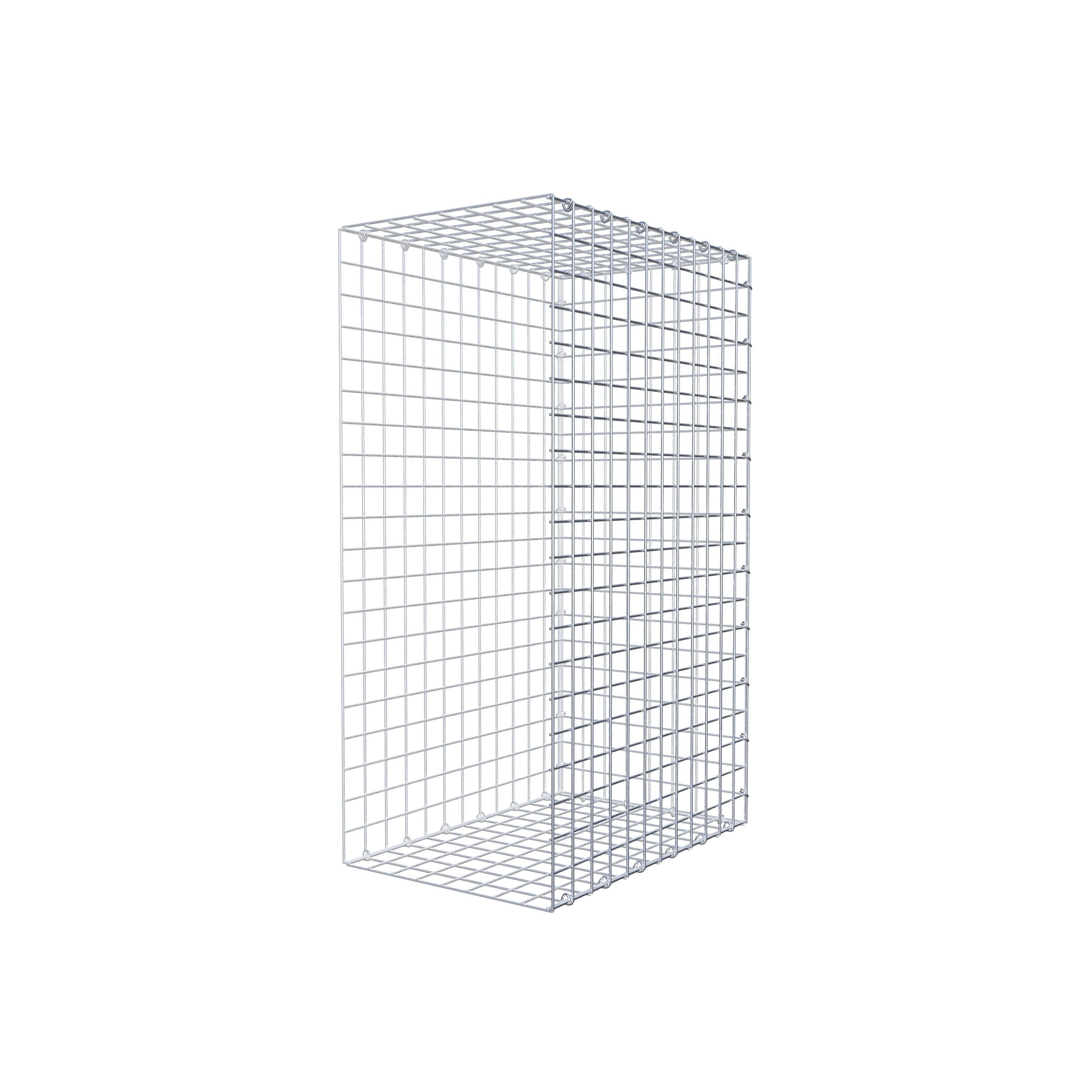 Anbaugabione Typ 2 100 cm x 60 cm x 40 cm (L x H x T), Maschenweite 5 cm x 5 cm, C-Ring