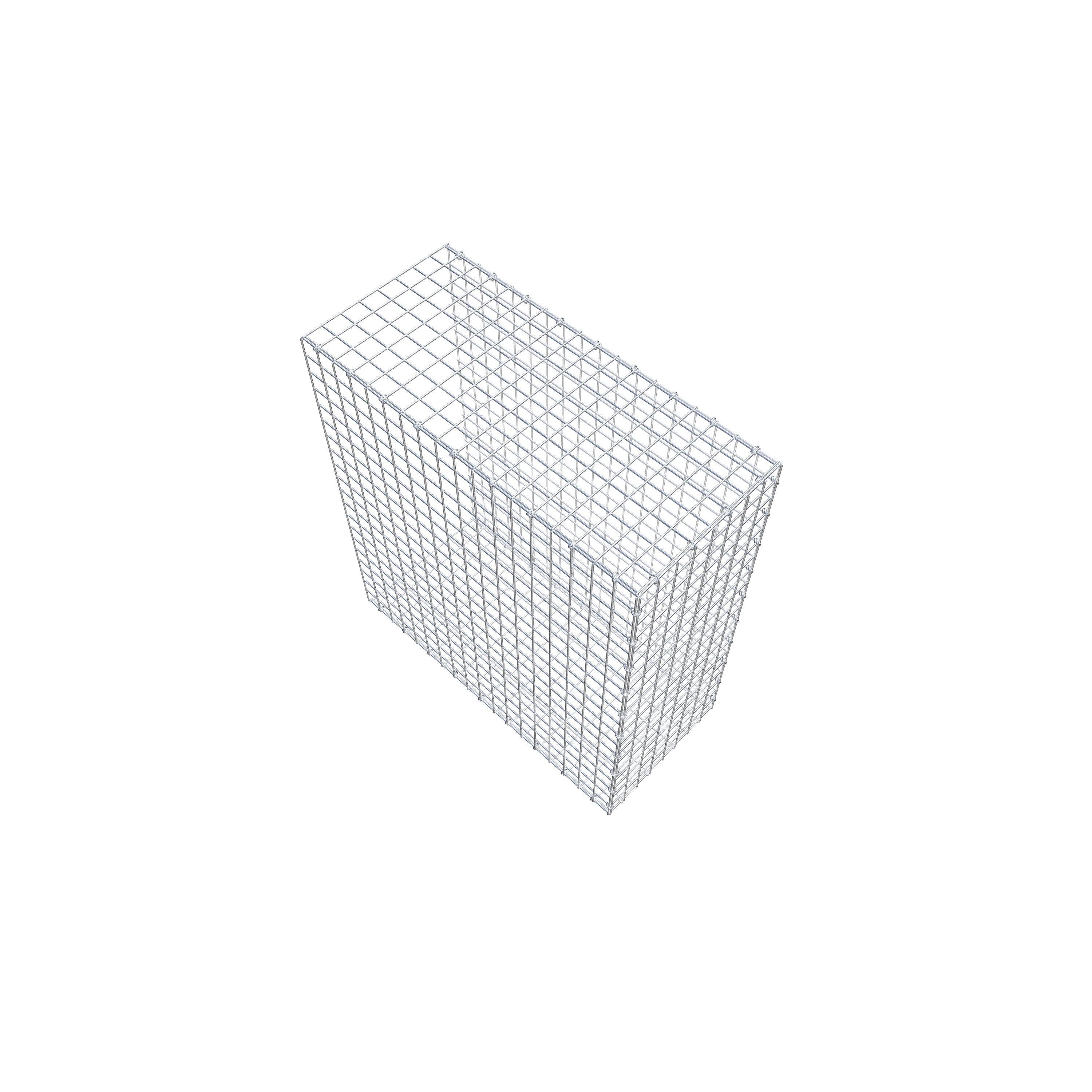 Fourche rapportée type 2 100 cm x 90 cm x 40 cm (L x H x P), mailles 5 cm x 5 cm, anneau C