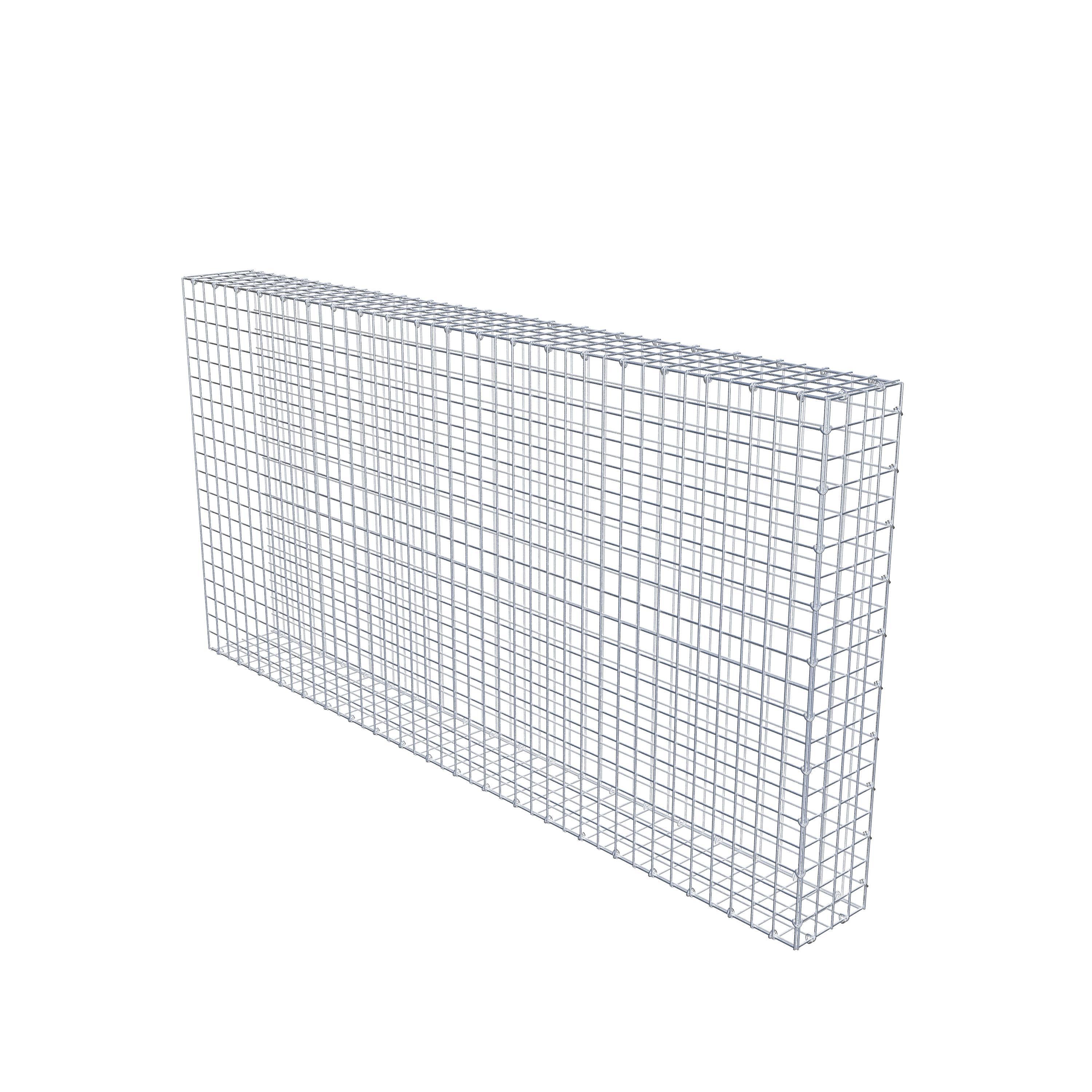 Opzetpaal type 2 200 cm x 100 cm x 20 cm (L x H x D), maaswijdte 5 cm x 5 cm, C-ring