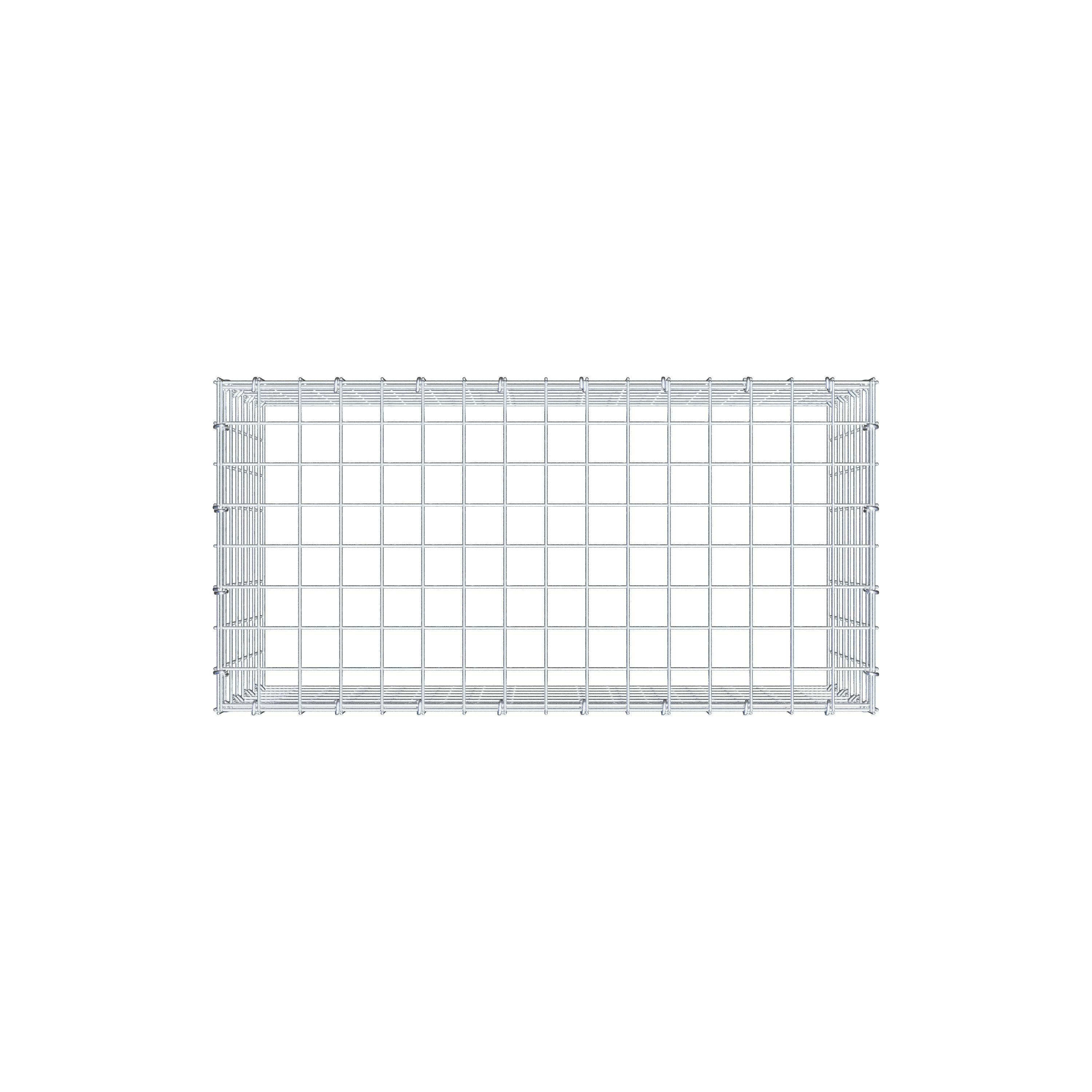 Add-on pool type 3 80 cm x 40 cm x 40 cm (L x H x D), maaswijdte 5 cm x 5 cm, C-ring