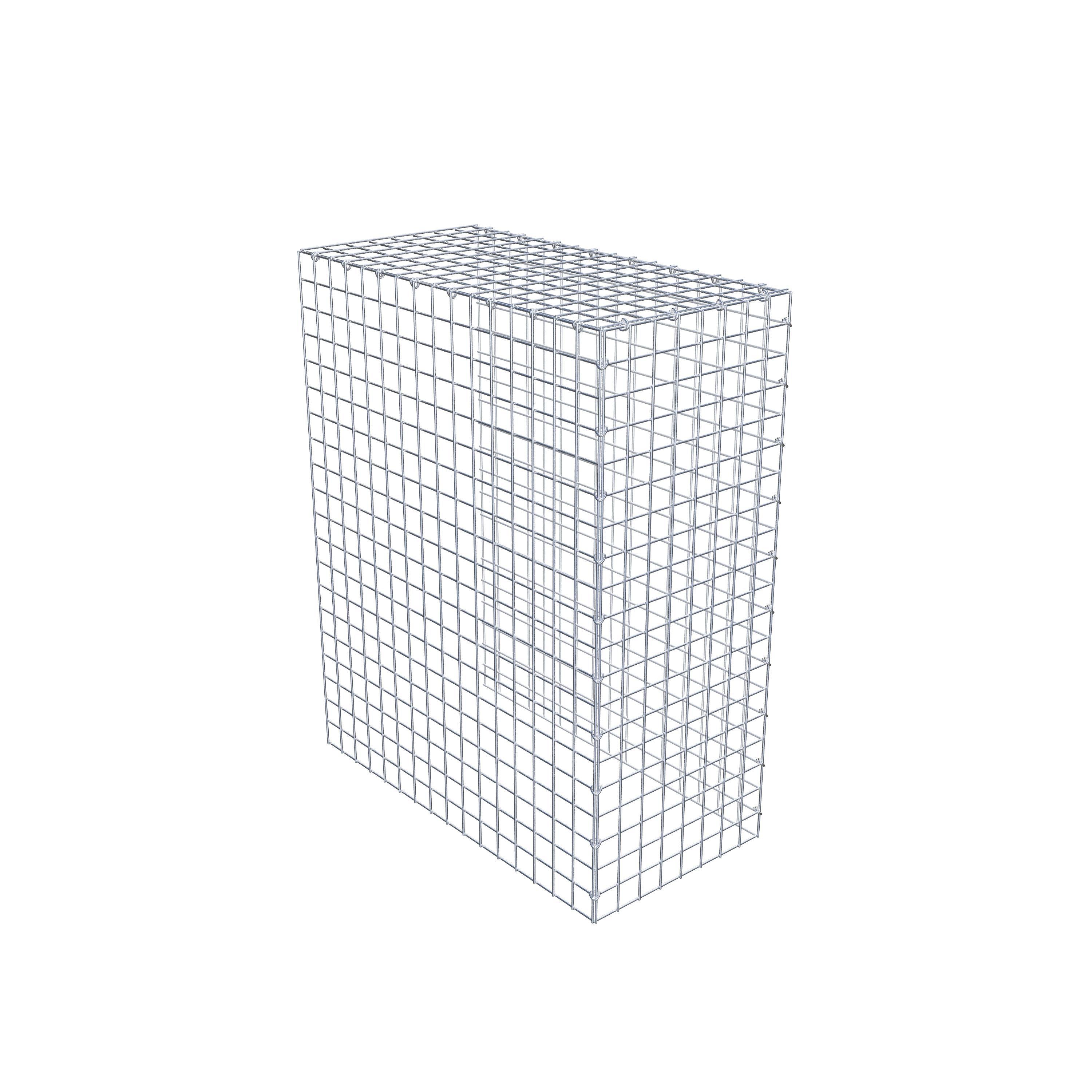 Fourche rapportée type 4 100 cm x 80 cm x 40 cm (L x H x P), mailles 5 cm x 5 cm, anneau C