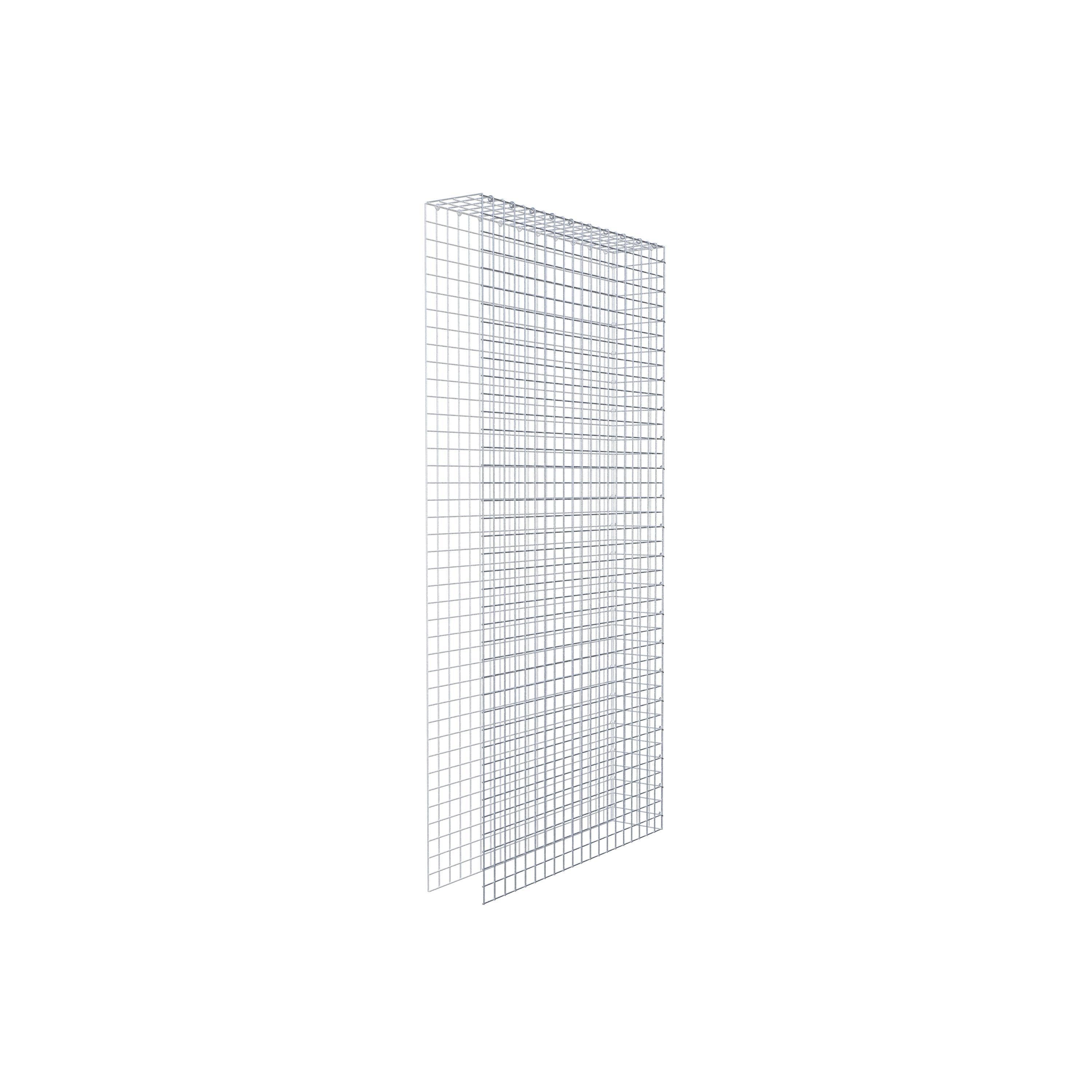 Extra gabion typ 4 200 cm x 100 cm x 20 cm (L x H x D), maskstorlek 5 cm x 5 cm, C-ring