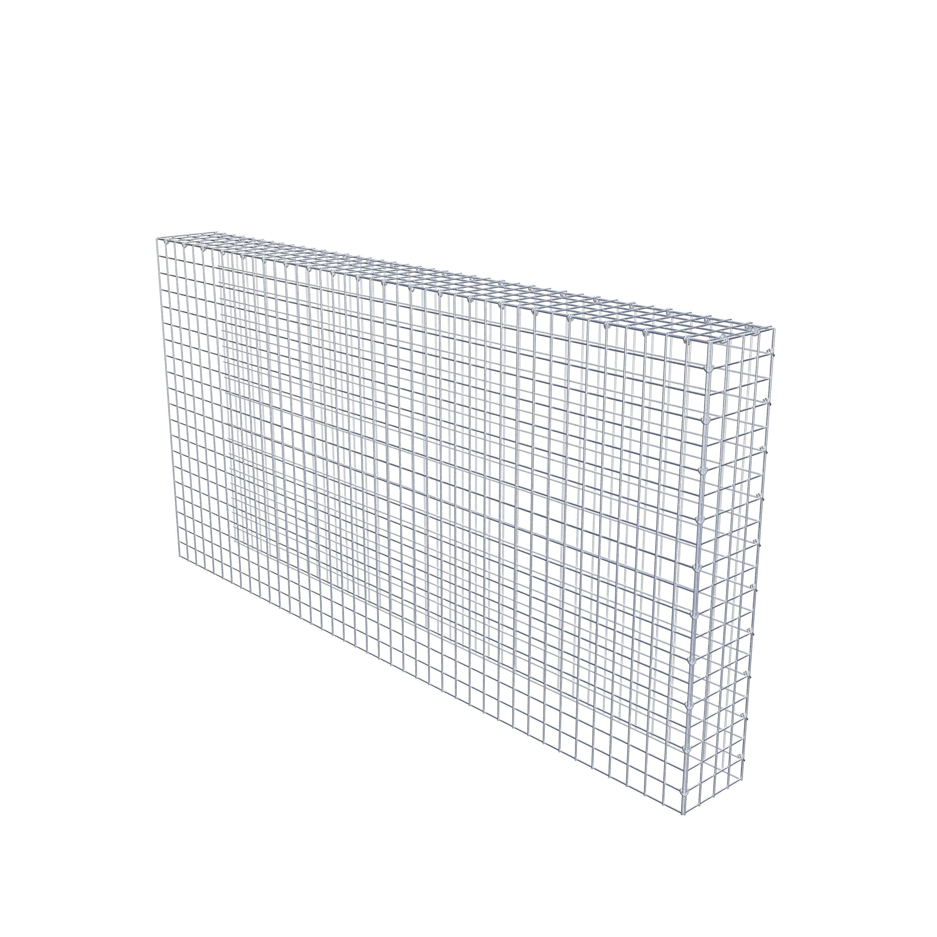 Extra gabion typ 4 200 cm x 100 cm x 20 cm (L x H x D), maskstorlek 5 cm x 5 cm, C-ring