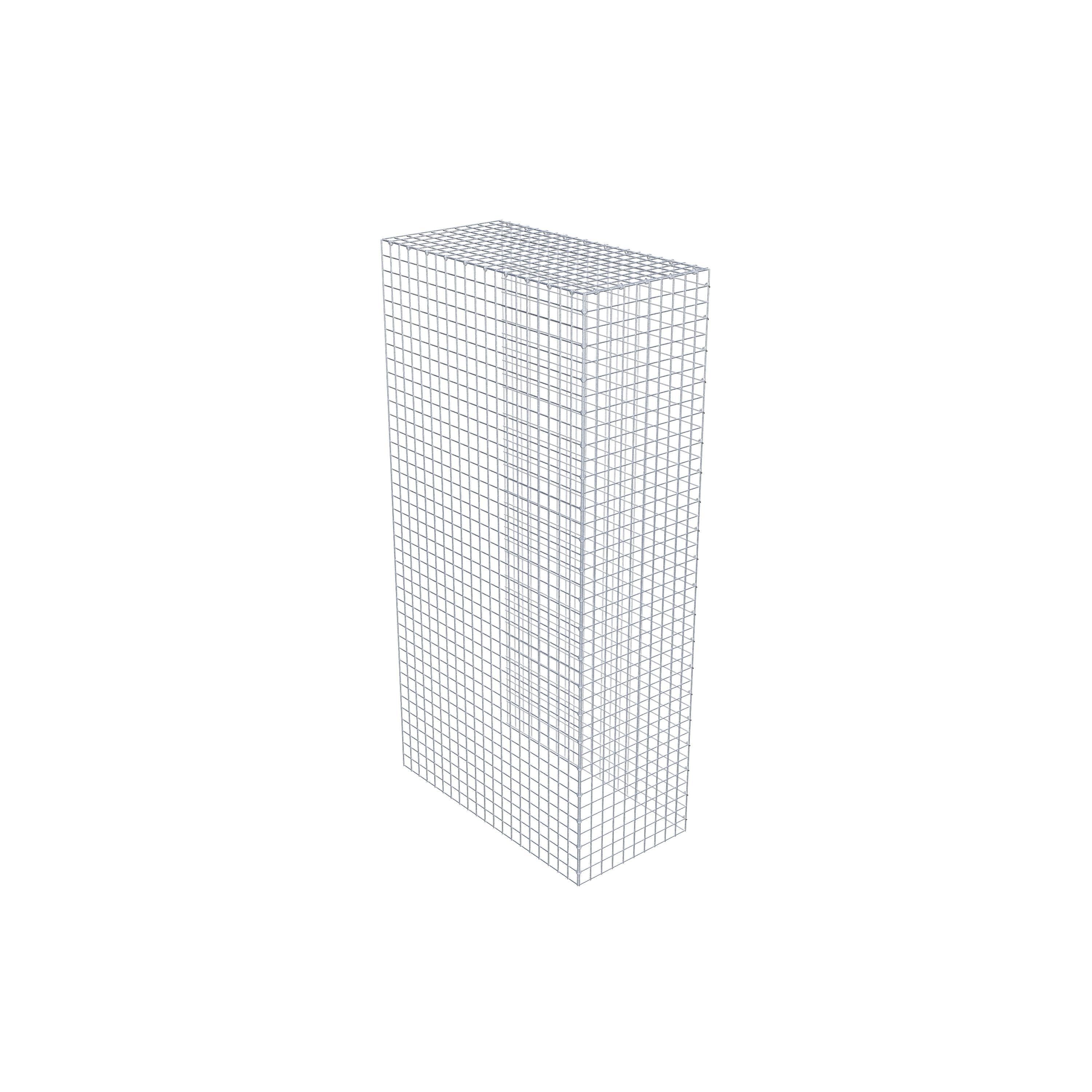 Gabbione aggiuntivo tipo 4 200 cm x 100 cm x 50 cm (L x A x P), maglia 5 cm x 5 cm, anello a C