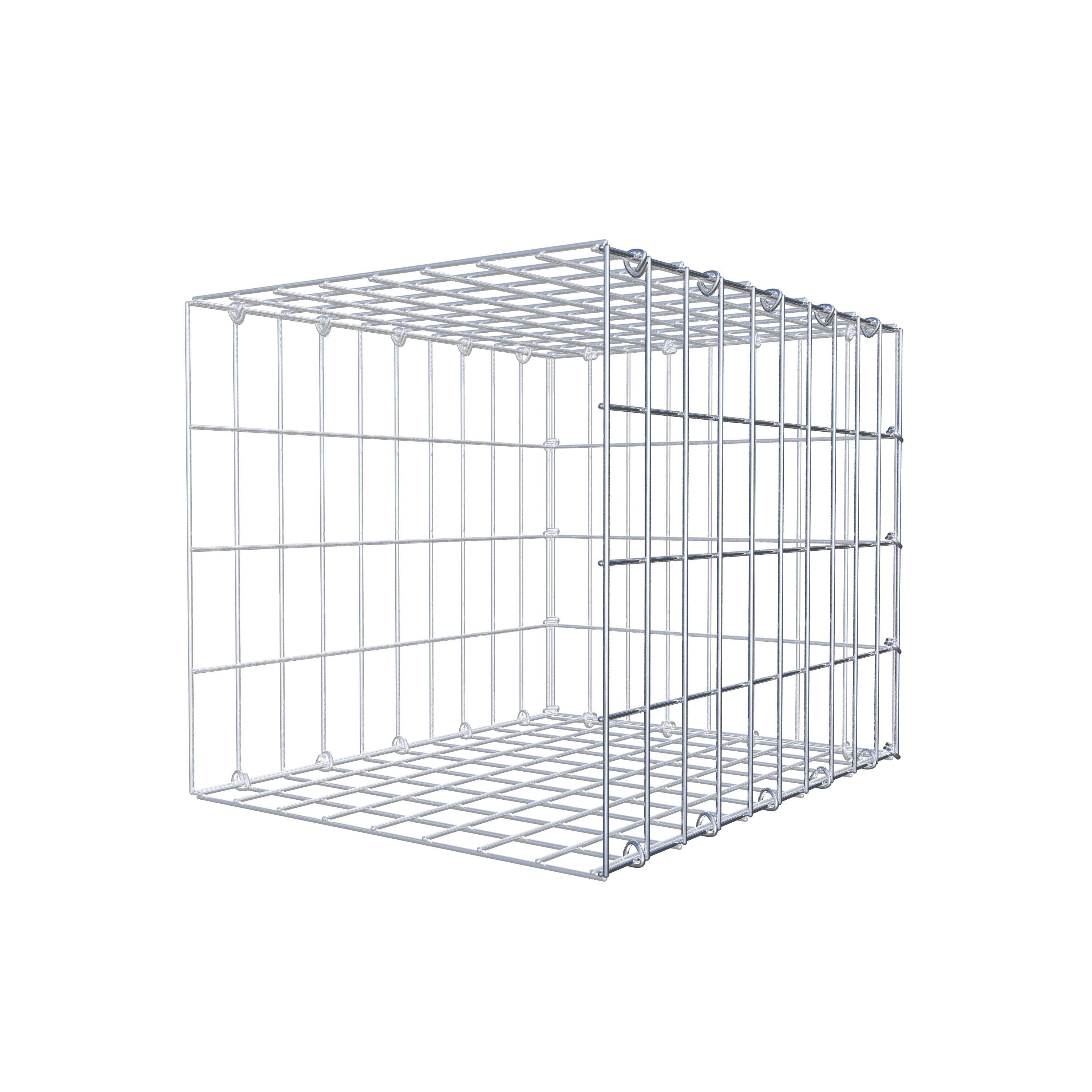 Pila adicional tipo 2 50 cm x 40 cm x 40 cm, malla 5 cm x 10 cm, anillo en C