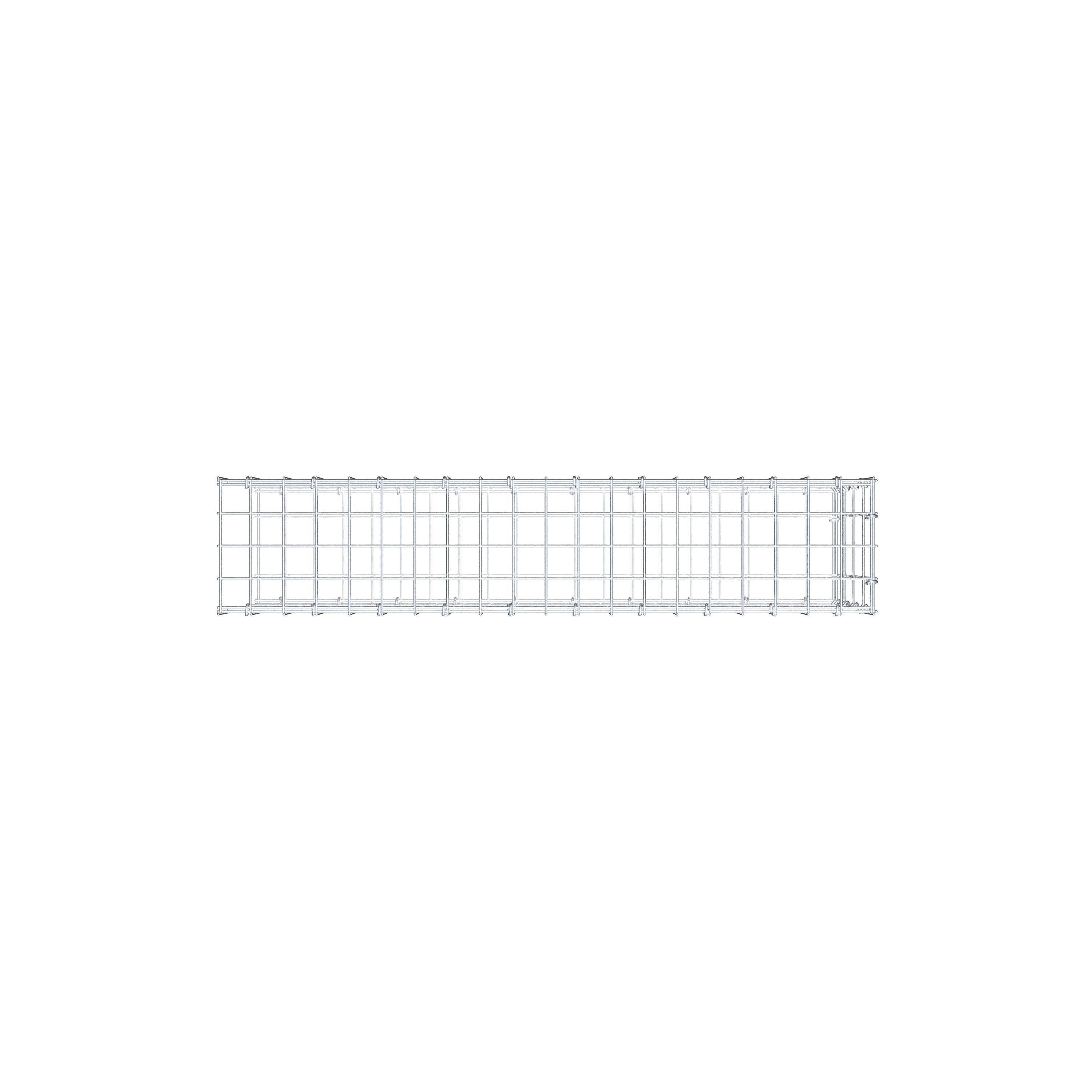 Pile aggiuntivo tipo 2 100 cm x 40 cm x 20 cm, maglia 5 cm x 10 cm, anello a C