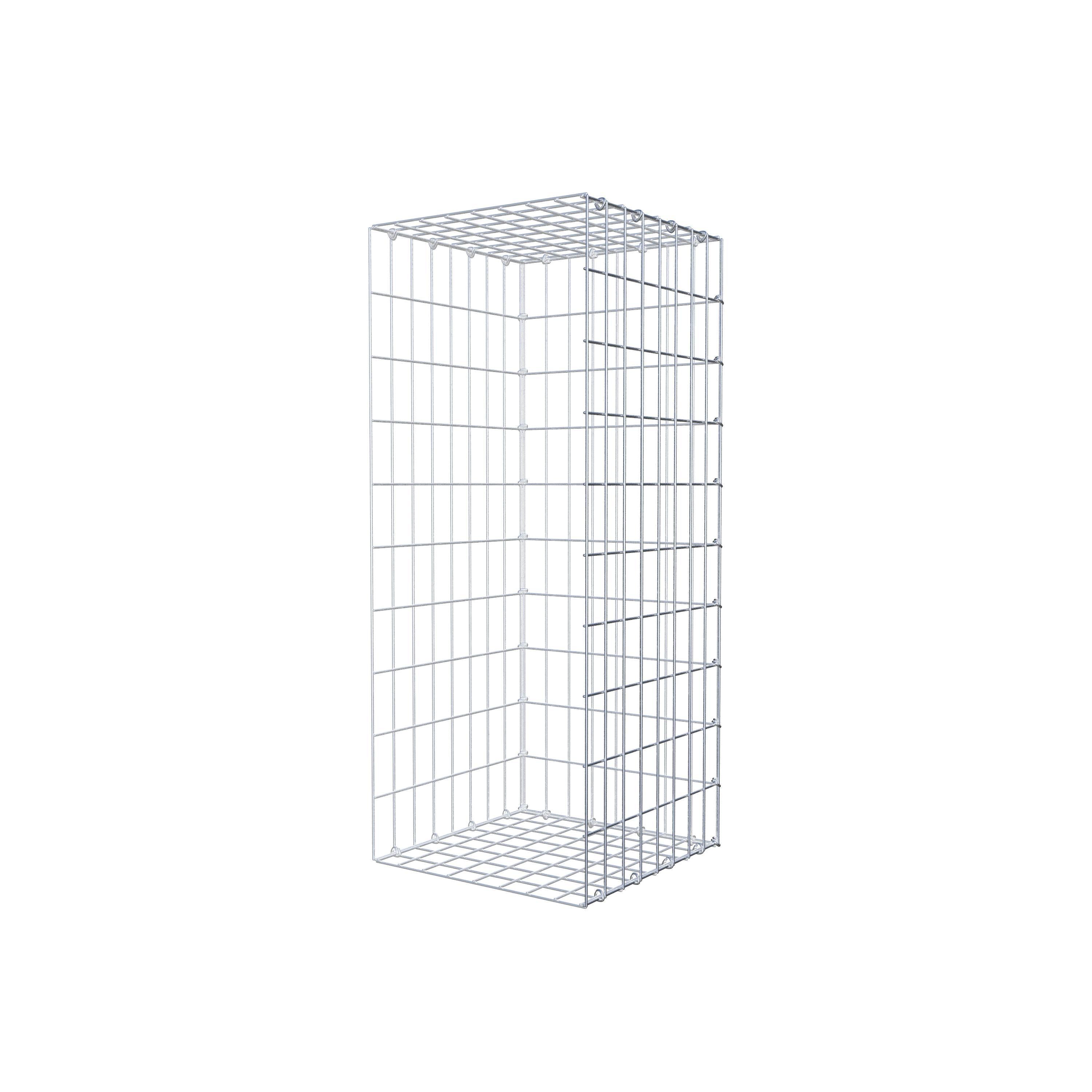 Pile aggiuntivo tipo 2 100 cm x 40 cm x 40 cm, maglia 5 cm x 10 cm, anello a C