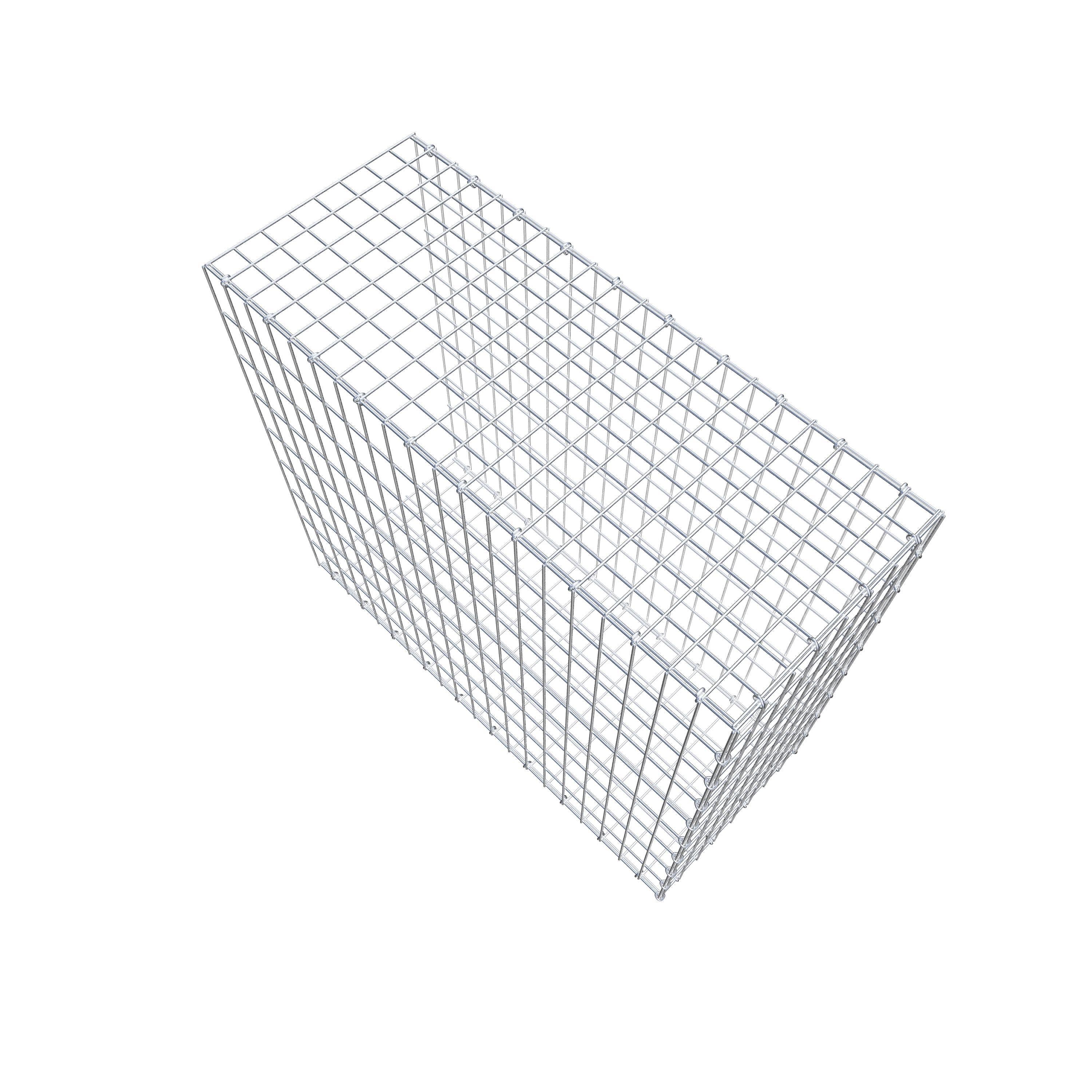 Pila adicional tipo 2 100 cm x 90 cm x 40 cm, malla 5 cm x 10 cm, anillo en C