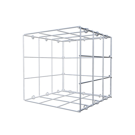 Gavión adicional tipo 2 30 cm x 30 cm x 30 cm (L x A x P), malla 10 cm x 10 cm, anillo en C