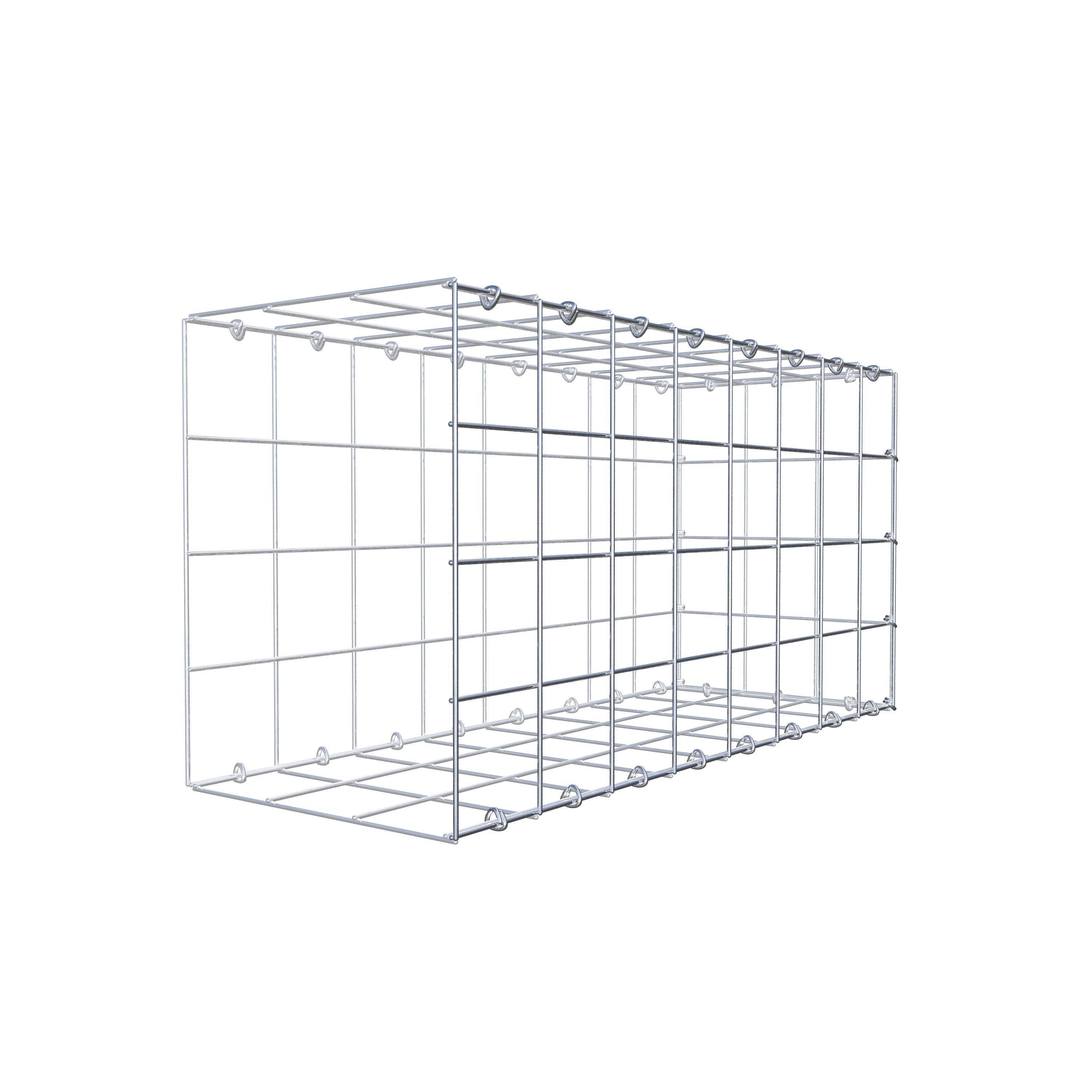 Pila adicional tipo 2 80 cm x 40 cm x 30 cm (L x A x P), malla 10 cm x 10 cm, anillo en C