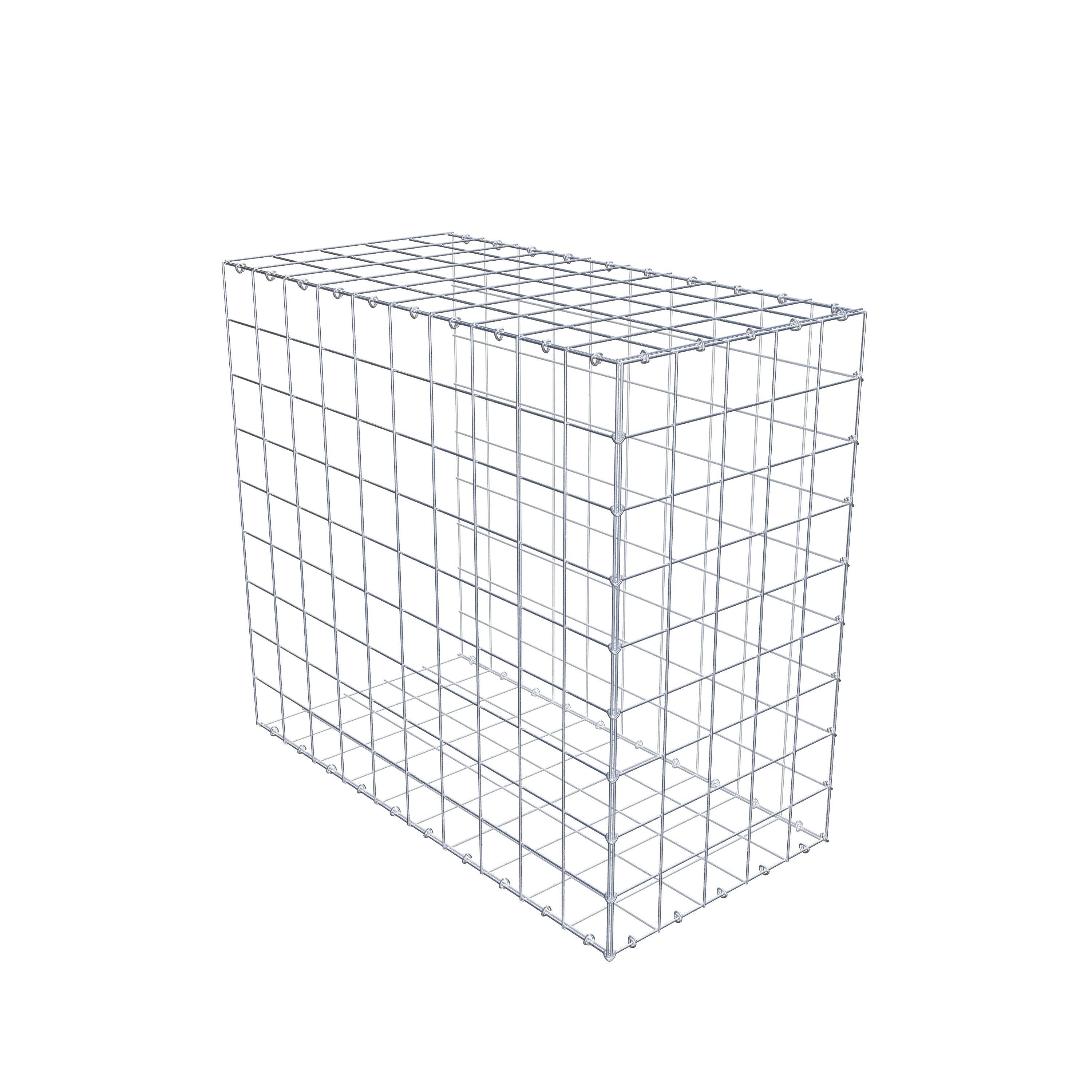 Anbaugabione Typ 2 100 cm x 90 cm x 50 cm (L x H x T), Maschenweite 10 cm x 10 cm, C-Ring