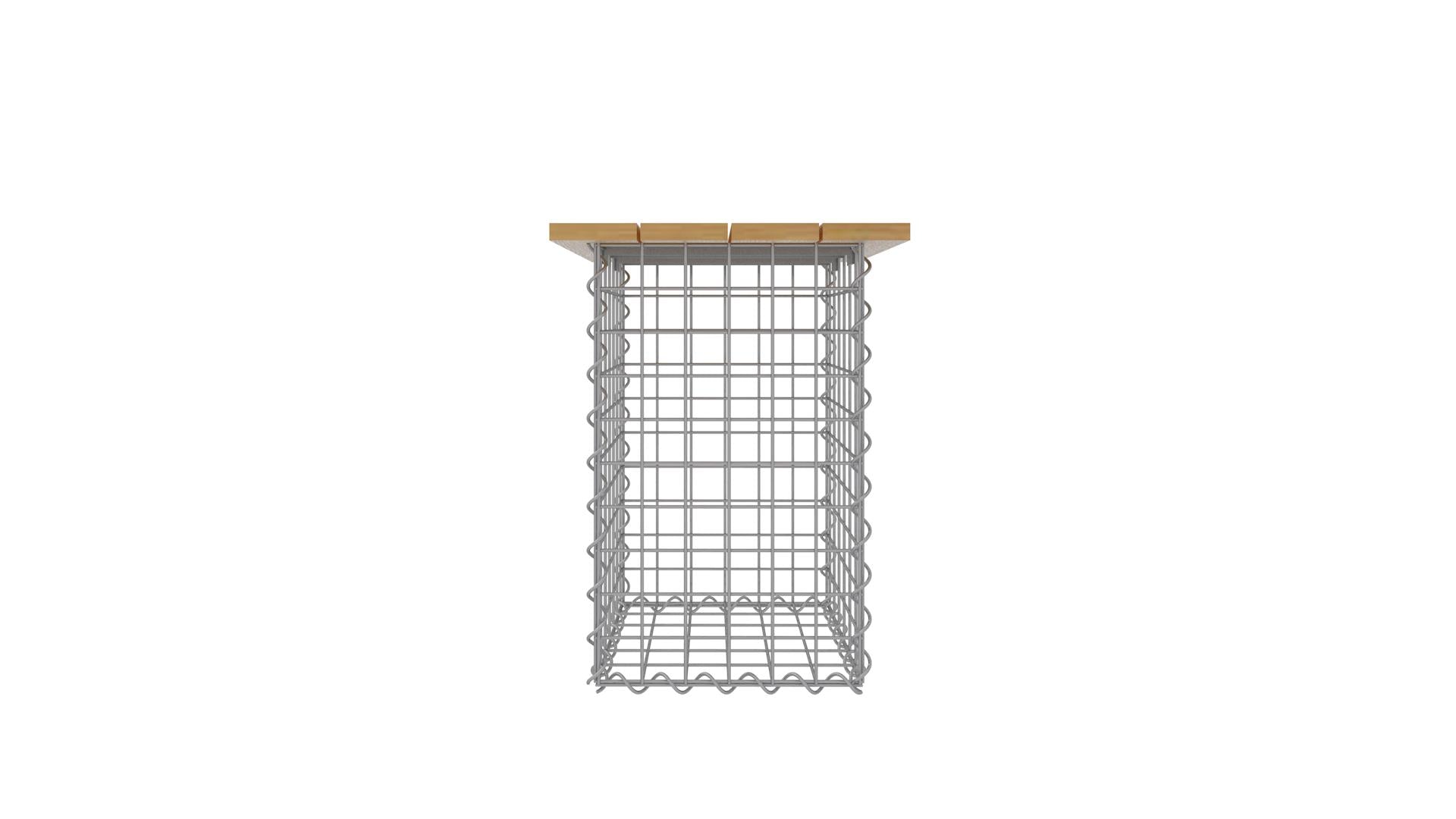 Taburete espiral MW 5 x 5 TEAK
