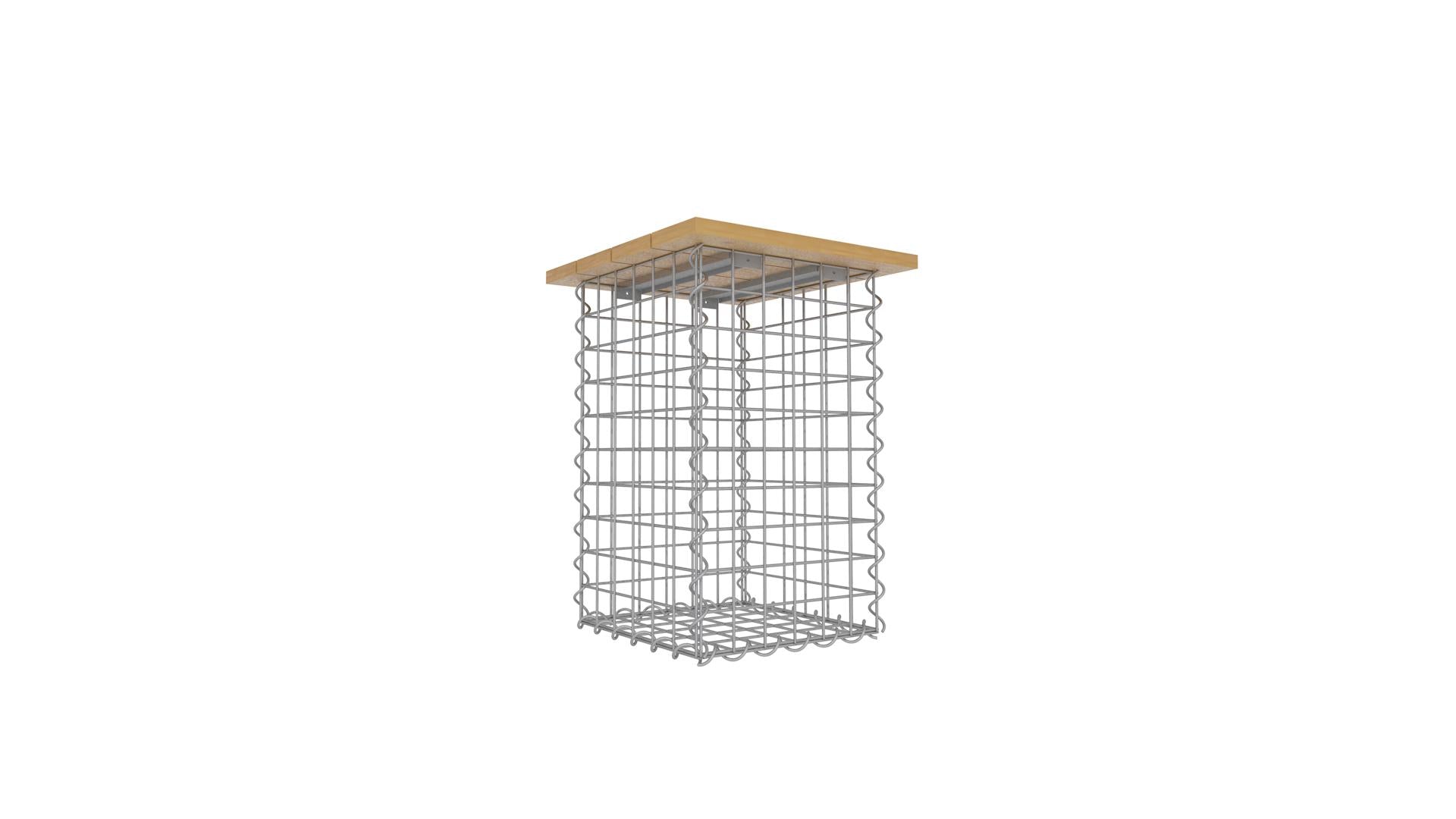 Taburete espiral MW 5 x 5 TEAK