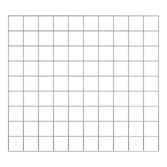 Dekorativt gitter / espalier (inklusive monteringsmateriale) maskestørrelse 10 x 10 cm