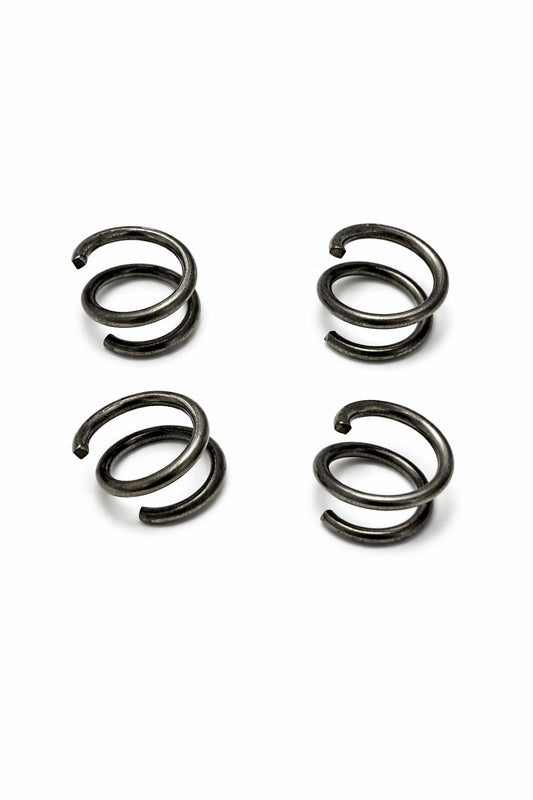 Set di 20 anelli a spirale zincati - collegamento stabile per gabbioni e reti metalliche