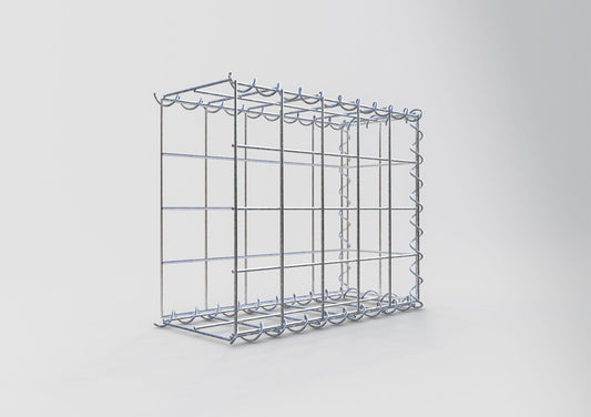 Gavión adicional tipo 2 50 cm x 40 cm x 20 cm (L x A x P), malla 10 cm x 10 cm, en espiral