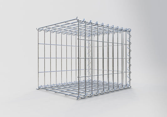 Gavión adicional tipo 2 50 cm x 40 cm x 40 cm (L x A x P), malla 5 cm x 10 cm, en espiral