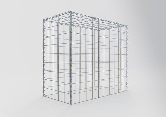 Gavión complementario tipo 3 100 cm x 90 cm x 50 cm (L x A x P), malla 10 cm x 10 cm, espiral