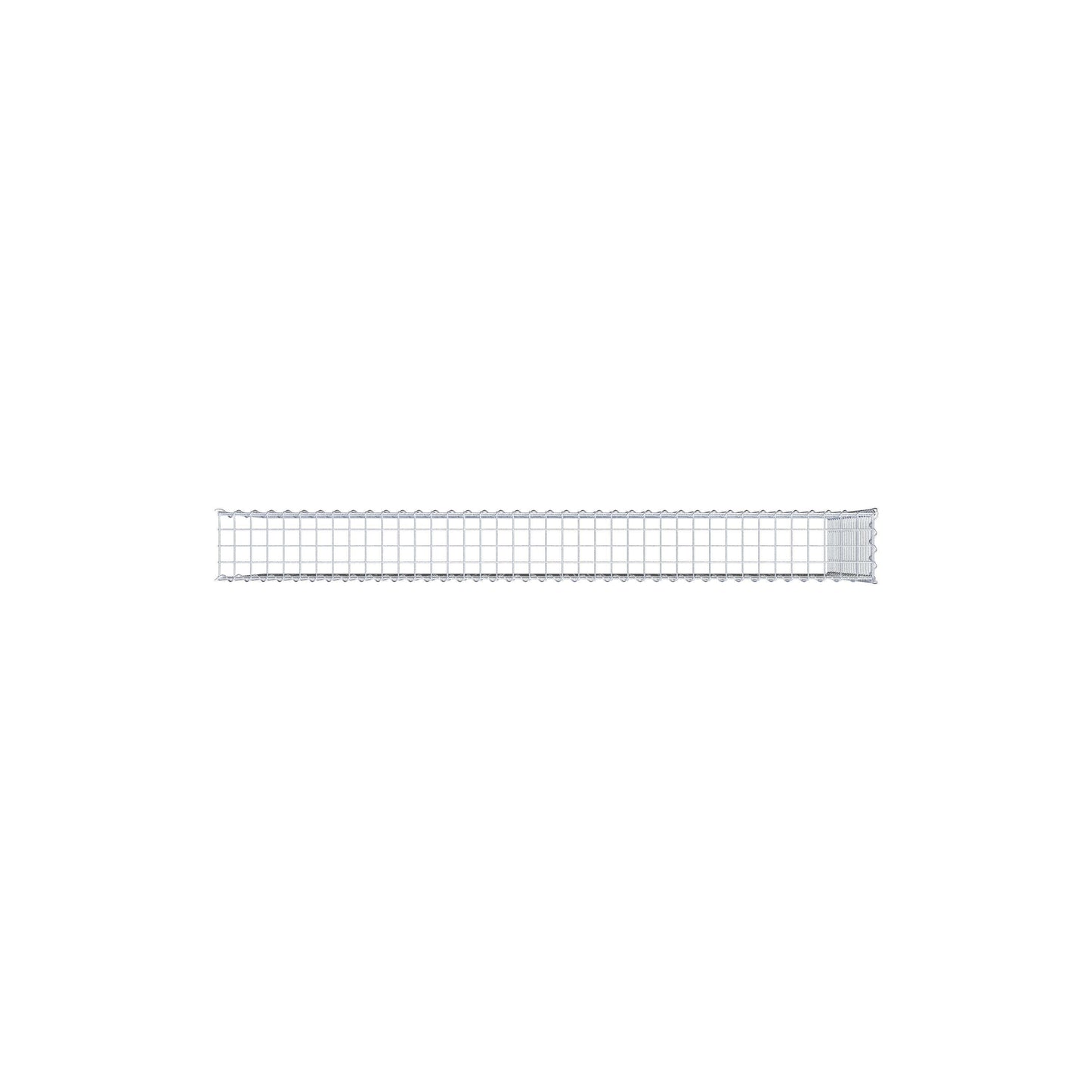 Add-on schanskorf type 4 200 cm x 100 cm x 20 cm (L x H x D), maaswijdte 5 cm x 5 cm, spiraalvormig