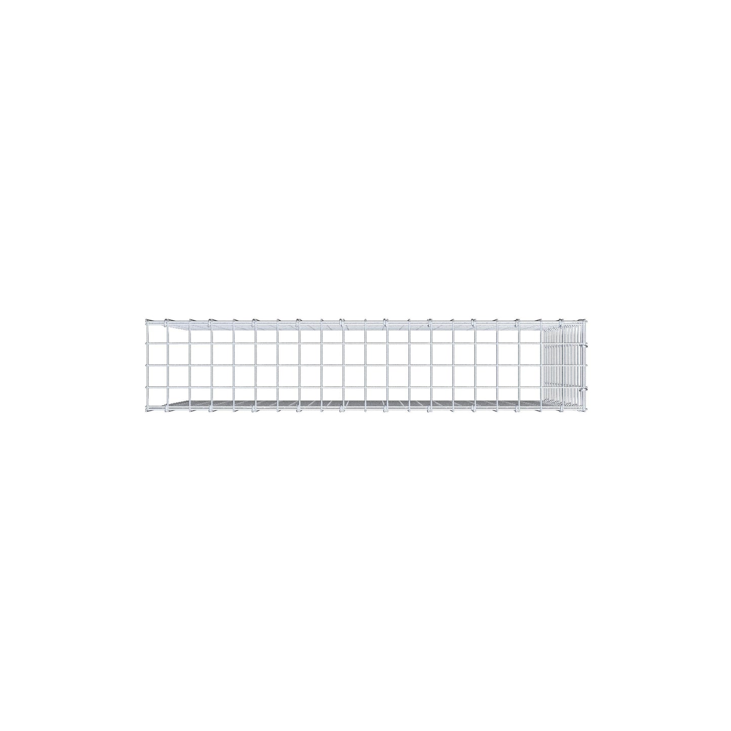 Fourche rapportée type 4 100 cm x 70 cm x 20 cm (L x H x P), mailles 5 cm x 5 cm, anneau C
