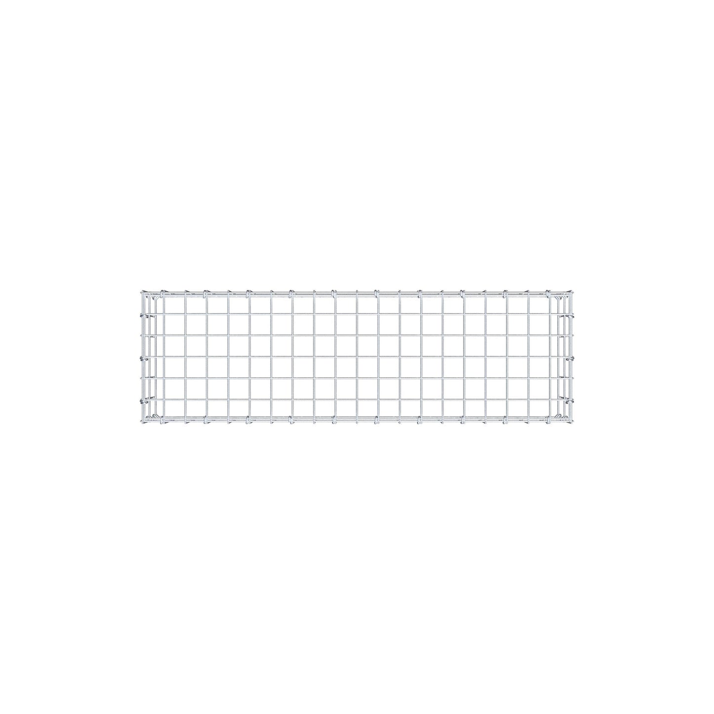 Gabbione aggiuntivo di tipo 3 100 cm x 20 cm x 30 cm (L x A x P), maglia 5 cm x 10 cm, anello a C