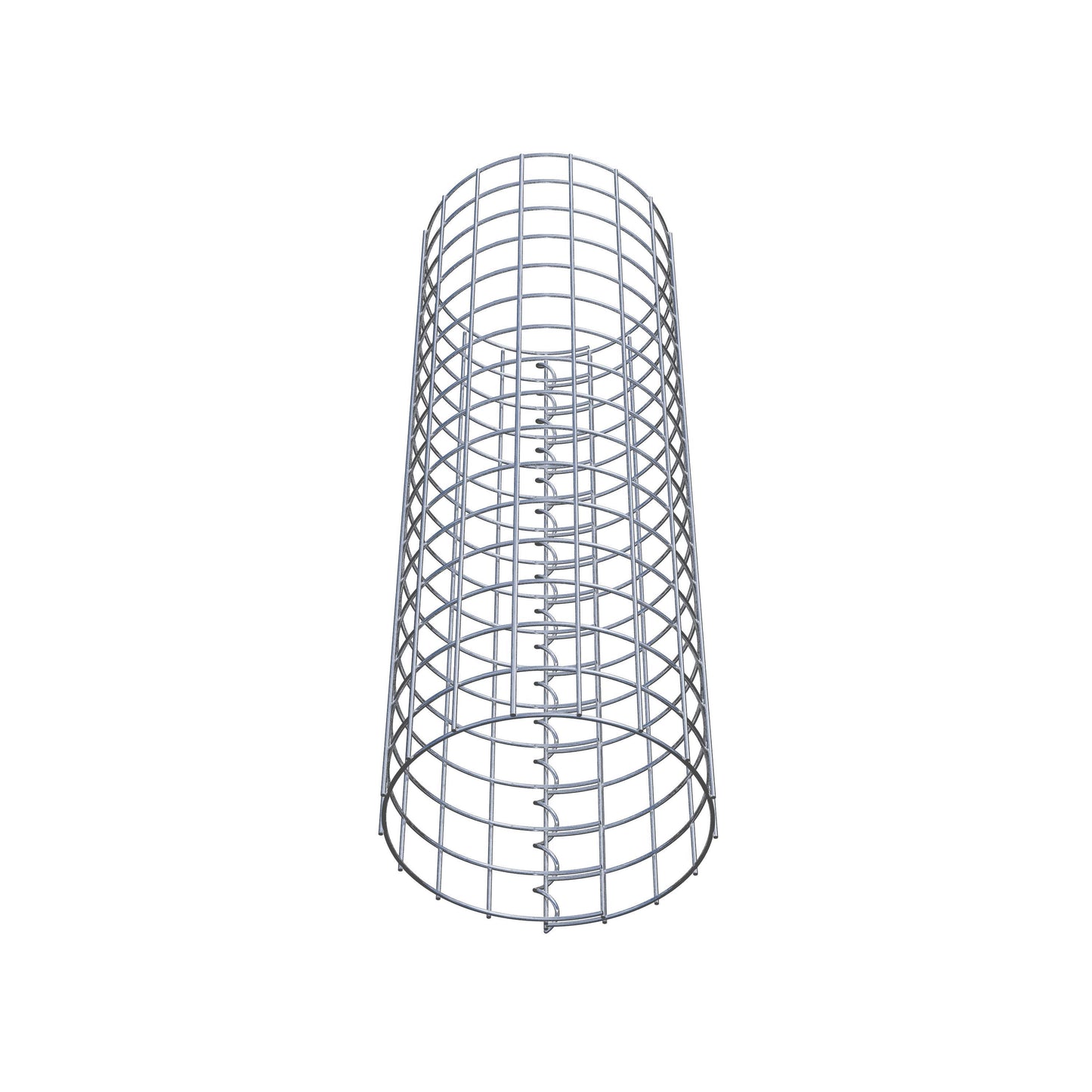 Gabionensäule rund 27 cm Durchmesser, 80 cm Höhe, Maschenweite 5 cm x 5 cm