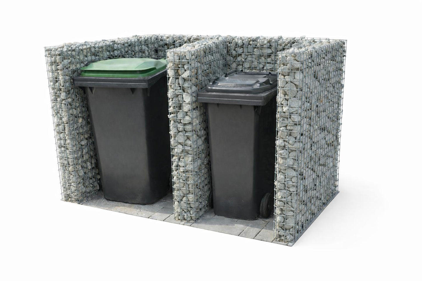 Garbage can box attachment element MA-1