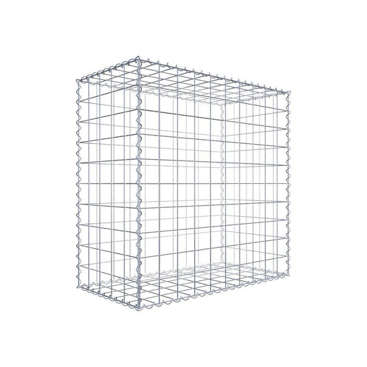 Set van 2 schanskorven 100 cm x 100 cm x 50 cm (L x H x D), maaswijdte 10 x 10 cm, spiraalvormig