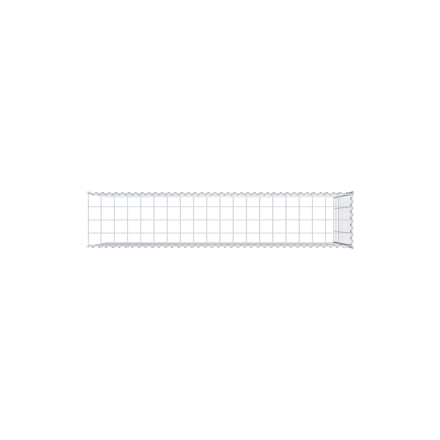 Fourche de culture type 4 200 cm x 100 cm x 40 cm (L x H x P), mailles 10 cm x 10 cm, spirale