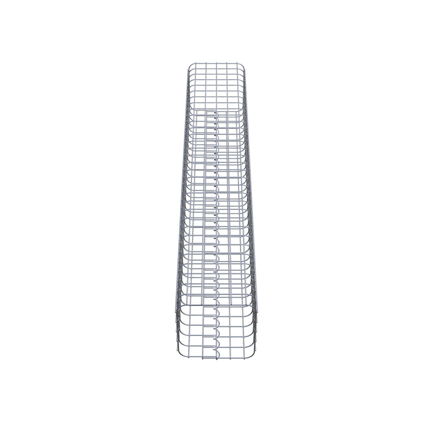 Gabionpelare vinkelrät 27 cm x 27 cm, 160 cm höjd, MW 5 cm x 5 cm