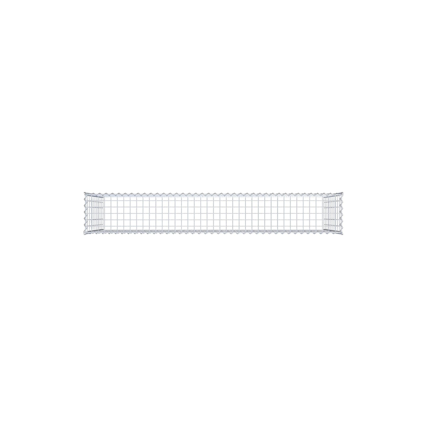 Anbaugabione Typ 3 200 cm x 100 cm x 30 cm (L x H x T), Maschenweite 5 cm x 10 cm, Spirale