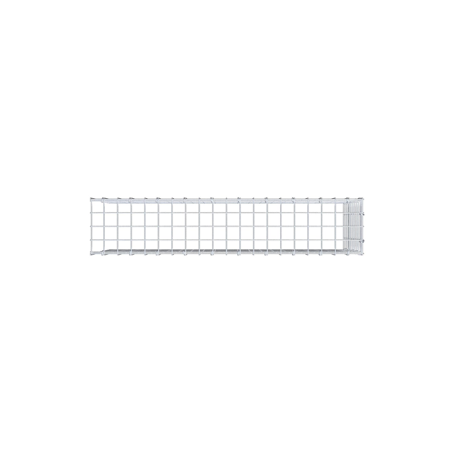 Fourche rapportée type 4 100 cm x 50 cm x 20 cm (L x H x P), mailles 5 cm x 5 cm, anneau C