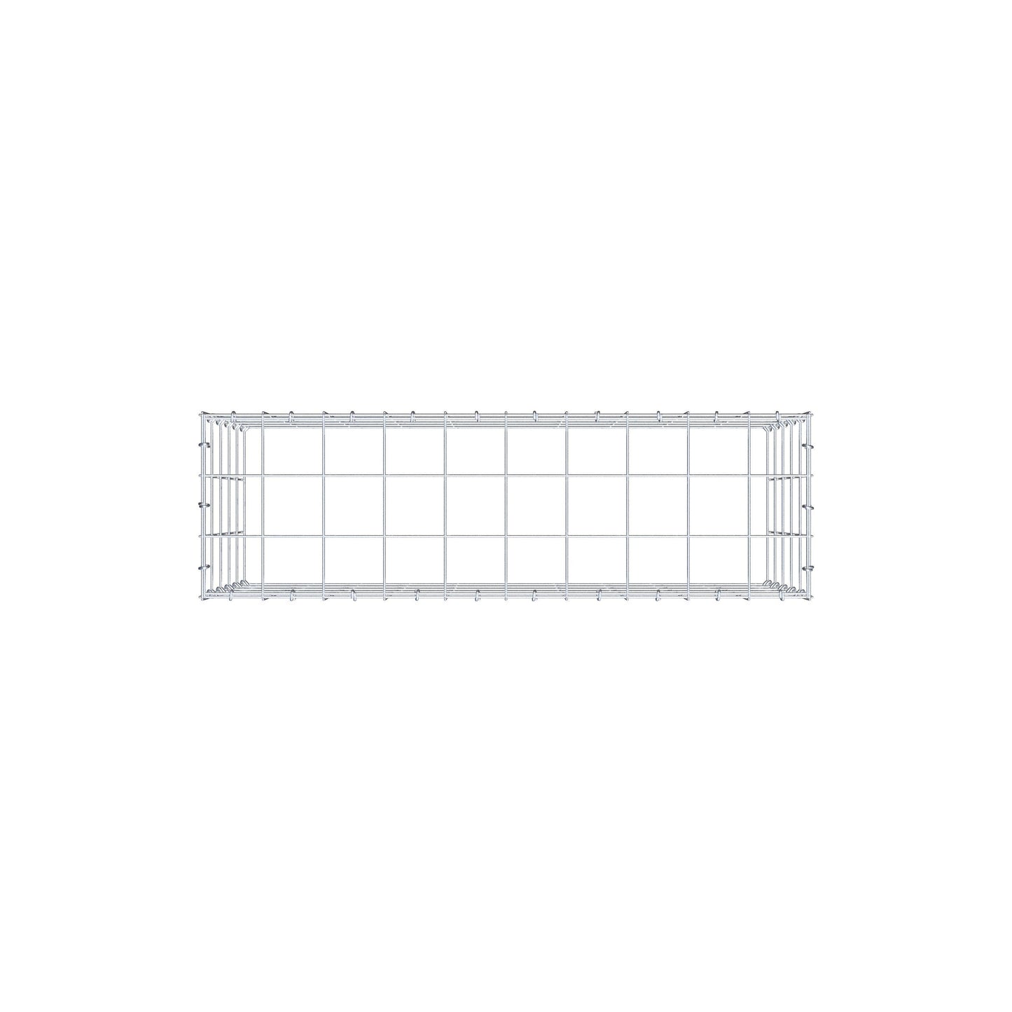 Fourche rapportée type 3 100 cm x 50 cm x 30 cm (L x H x P), mailles 10 cm x 10 cm, anneau C