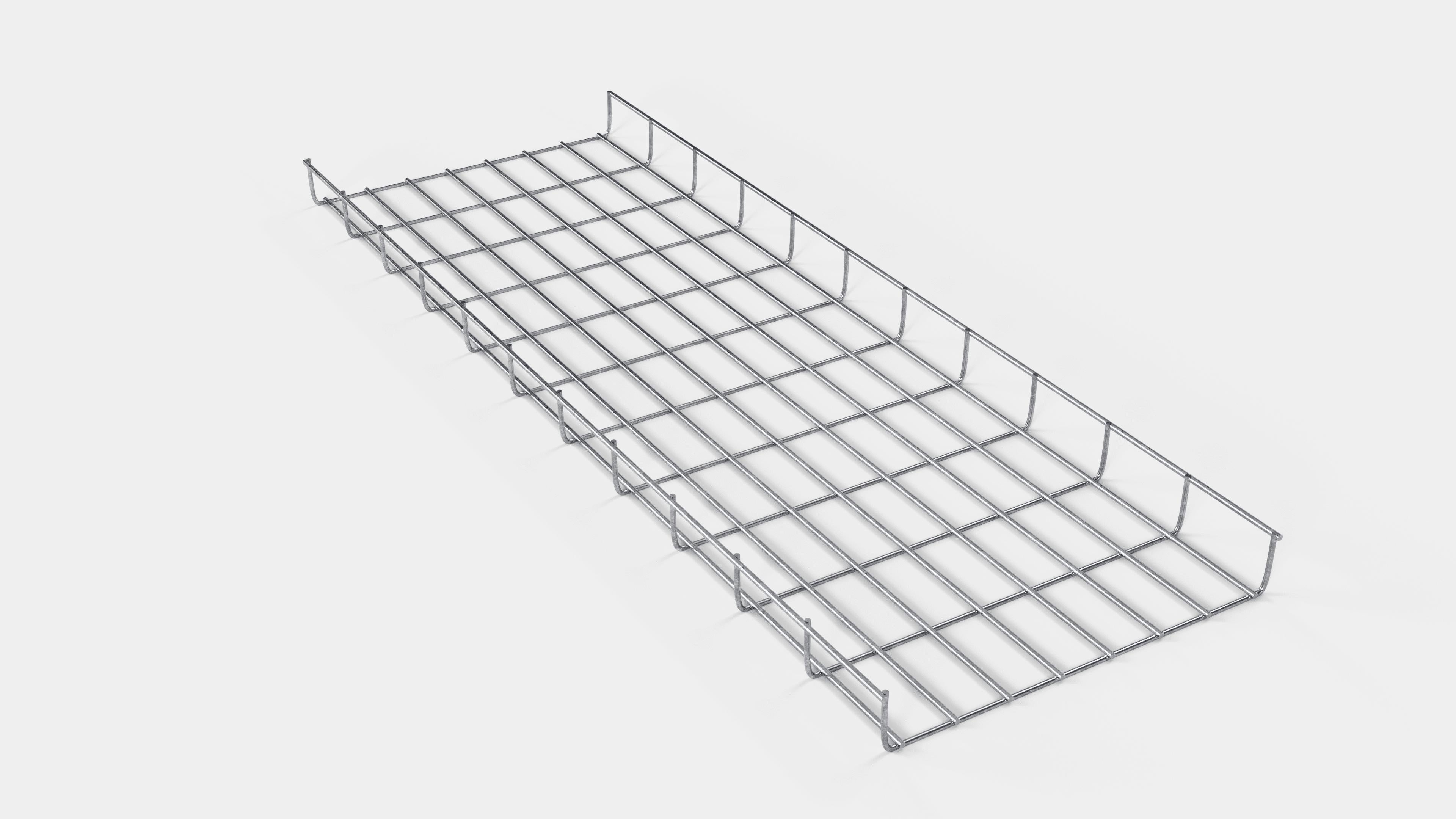 Altezza canalina 110 cm, profondità 5 cm, dimensione maglia 5 x 10 cm