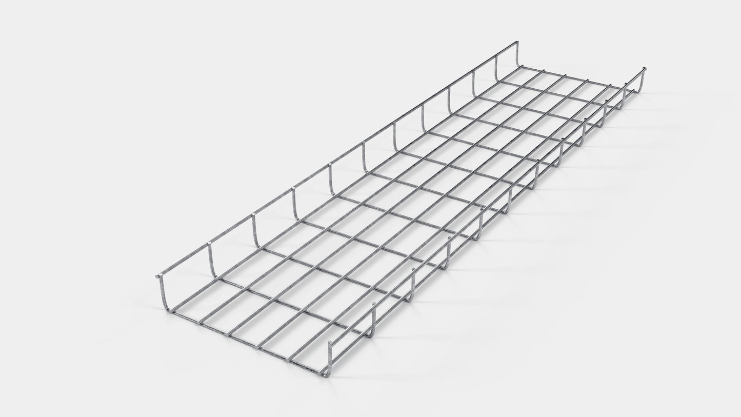 Altezza del traliccio 110 cm, profondità 5 cm, dimensione delle maglie 5 x 10 cm