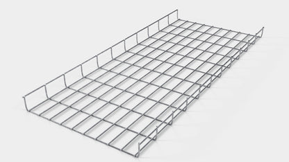 Altezza del traliccio 110 cm, profondità 5 cm, dimensione delle maglie 5 x 10 cm