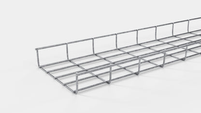 Altezza del traliccio 110 cm, profondità 5 cm, dimensione delle maglie 5 x 10 cm