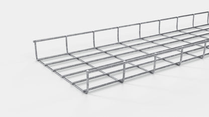 Altezza del traliccio 110 cm, profondità 5 cm, dimensione delle maglie 5 x 10 cm